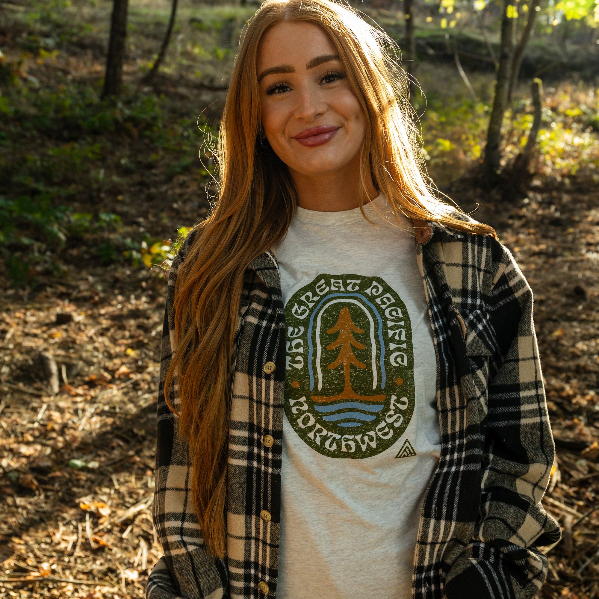 Great PNW Men's Pacific Northwest Tan All Natural T-Shirt product image