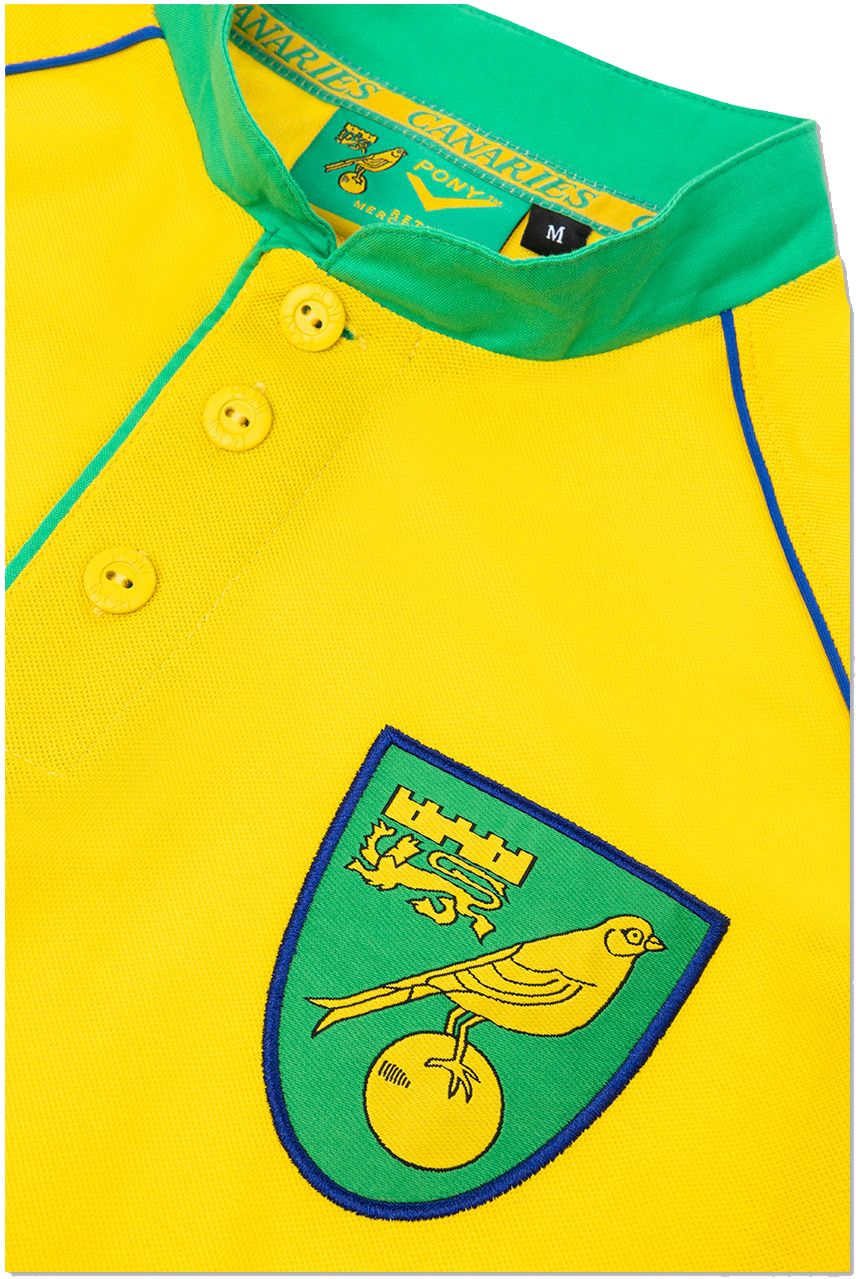 Pony Adult Norwich City FC 1997-1999 Vintage Home Jersey product image