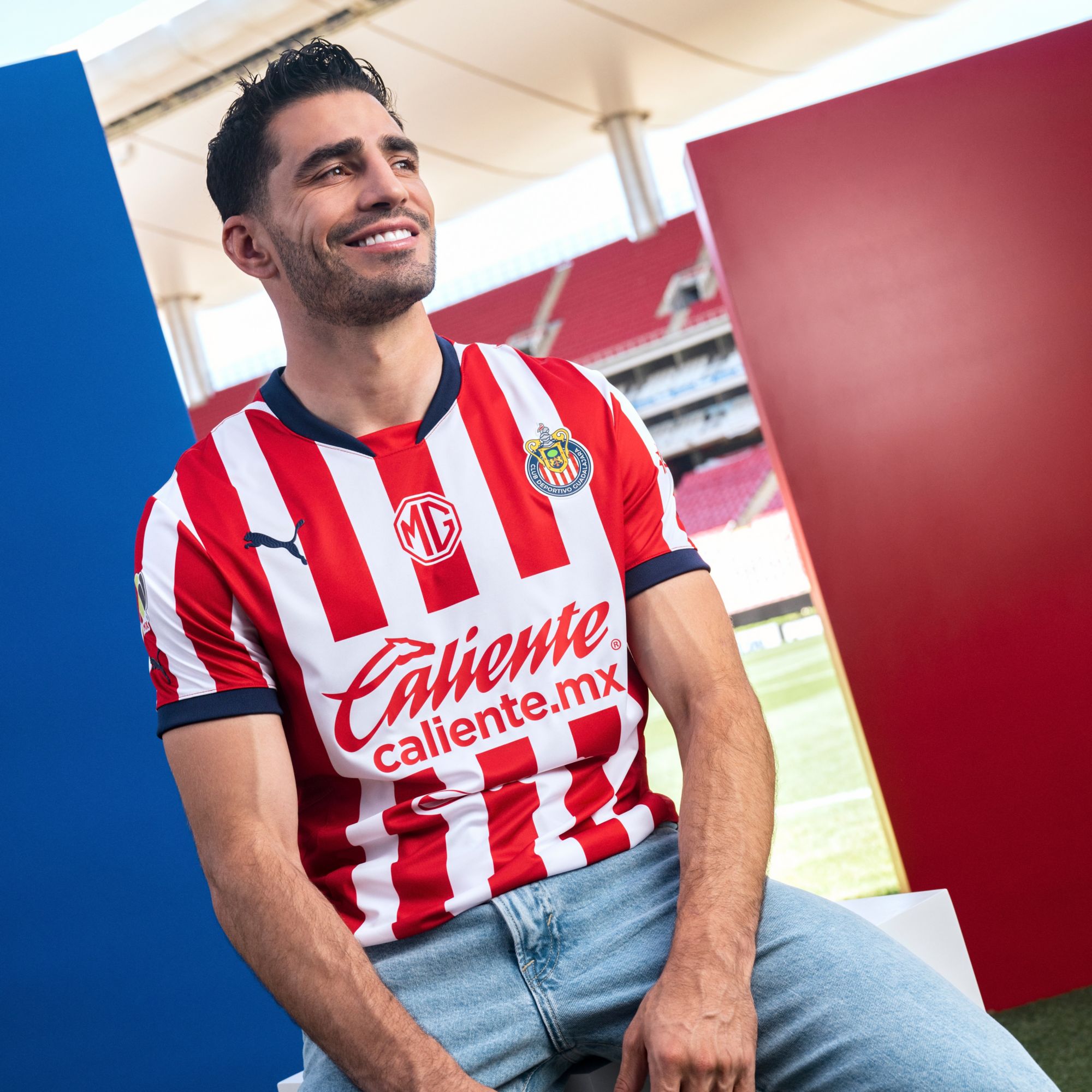 PUMA Adult Chivas Guadalajara 2024 Home Replica Jersey product image