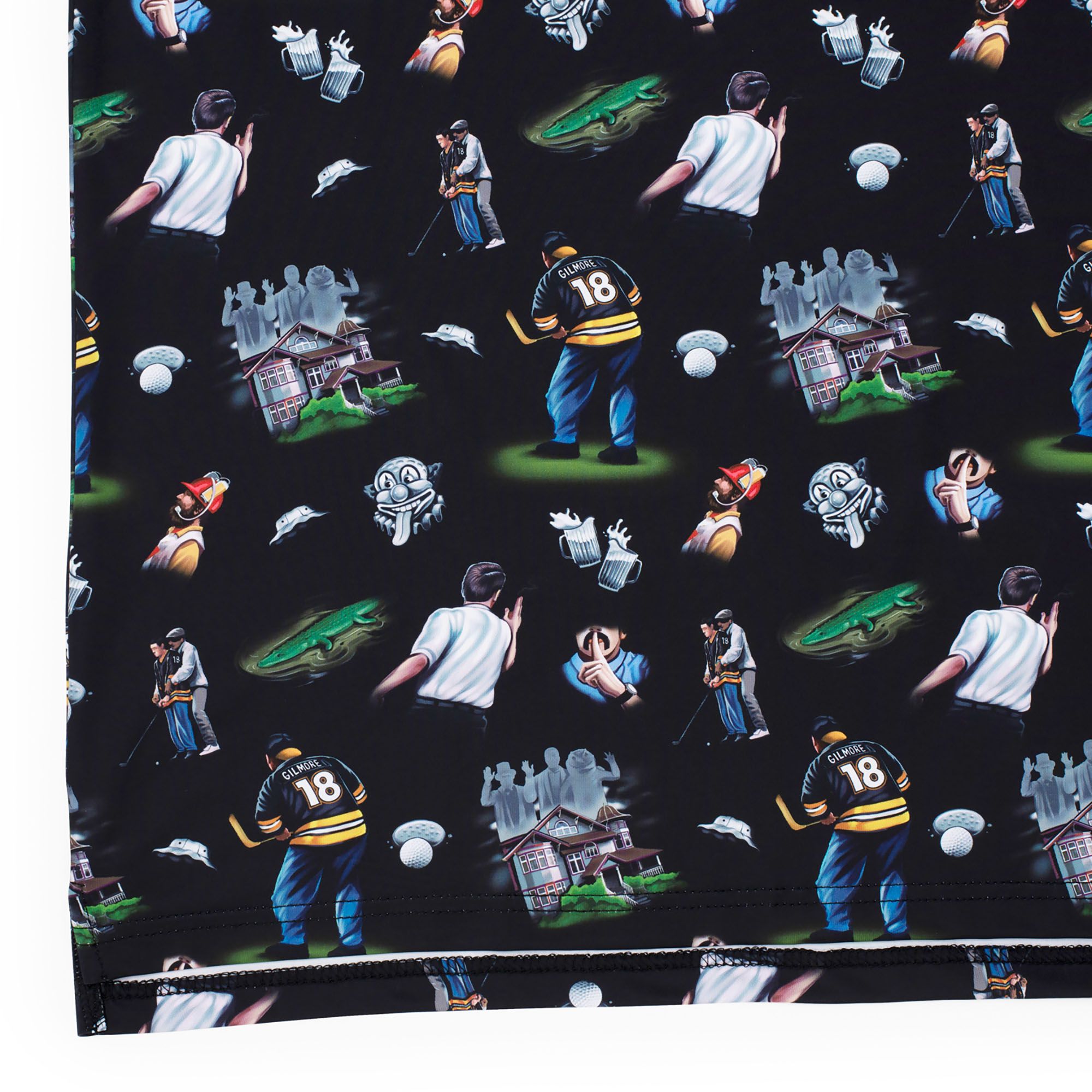 Breakfast Balls Men's Happy Gilmore "All in the Hips" Golf Polo product image