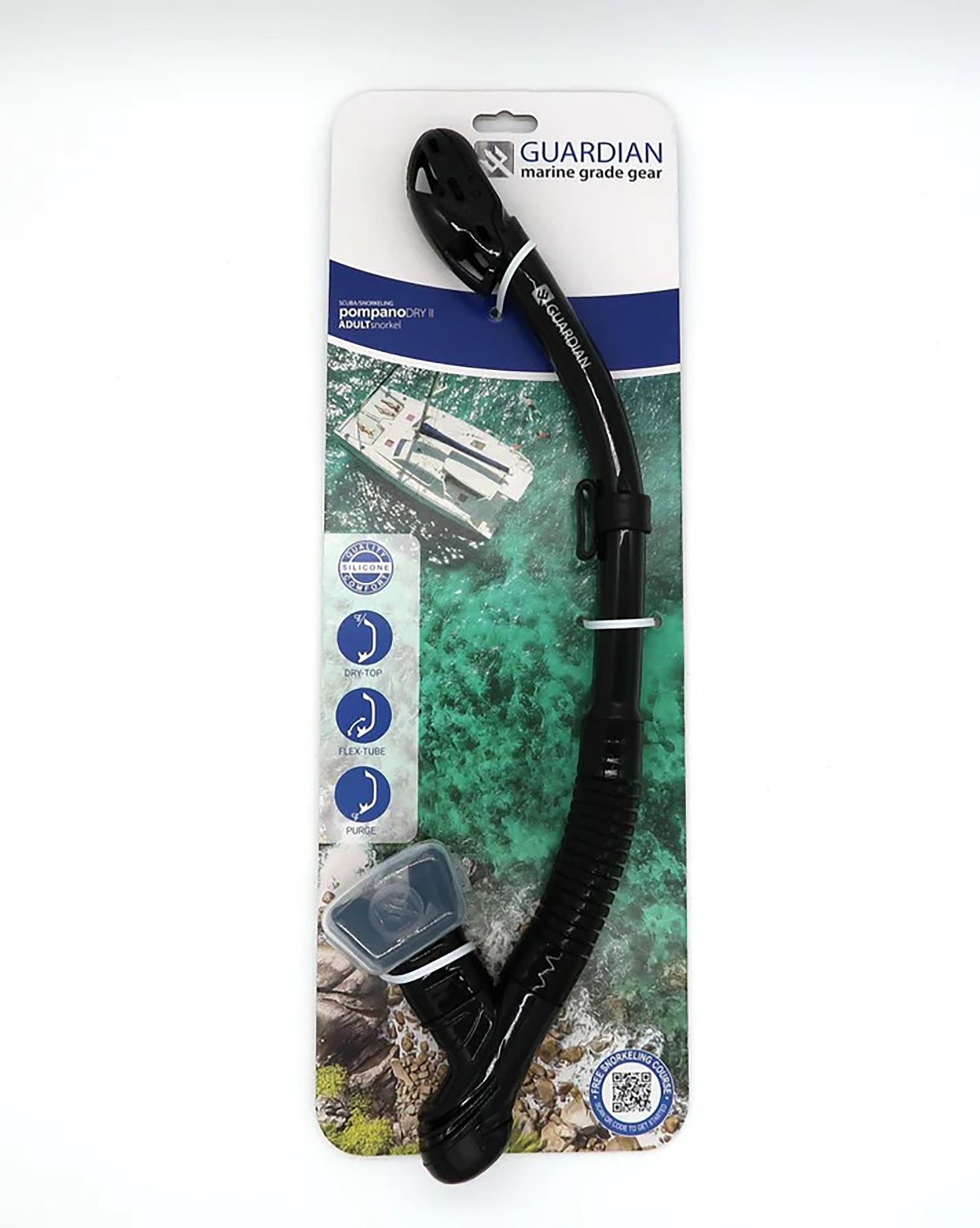 Guardian Adult Pompano Dry II Snorkel product image