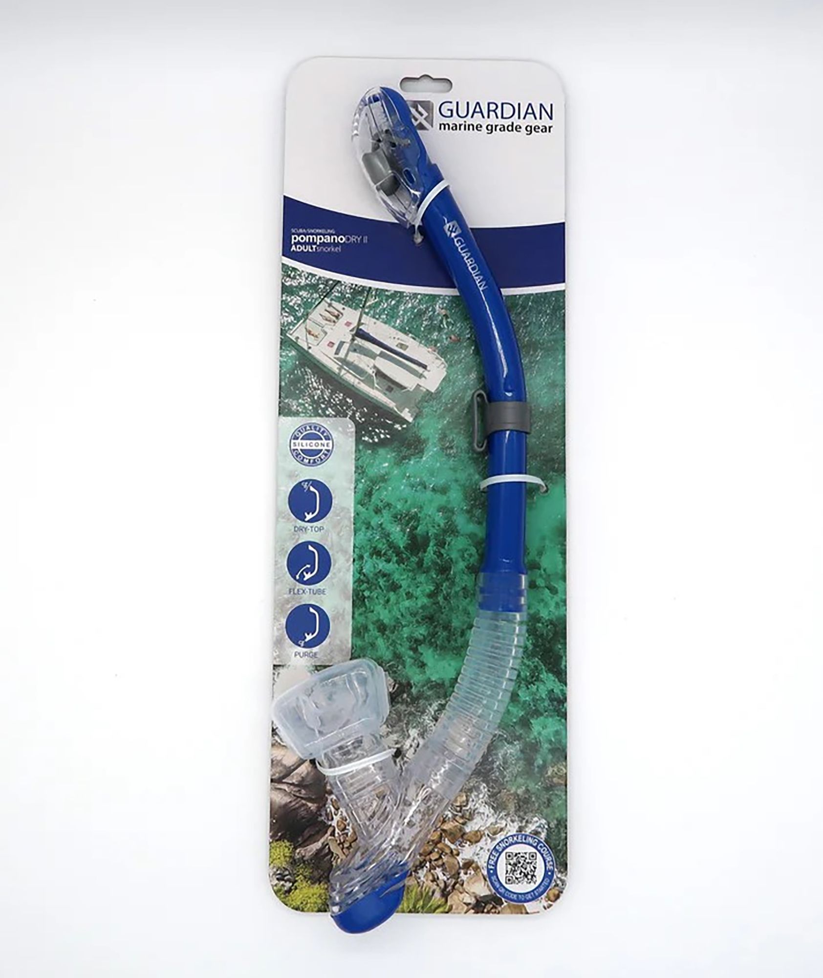 Guardian Adult Pompano Dry II Snorkel product image