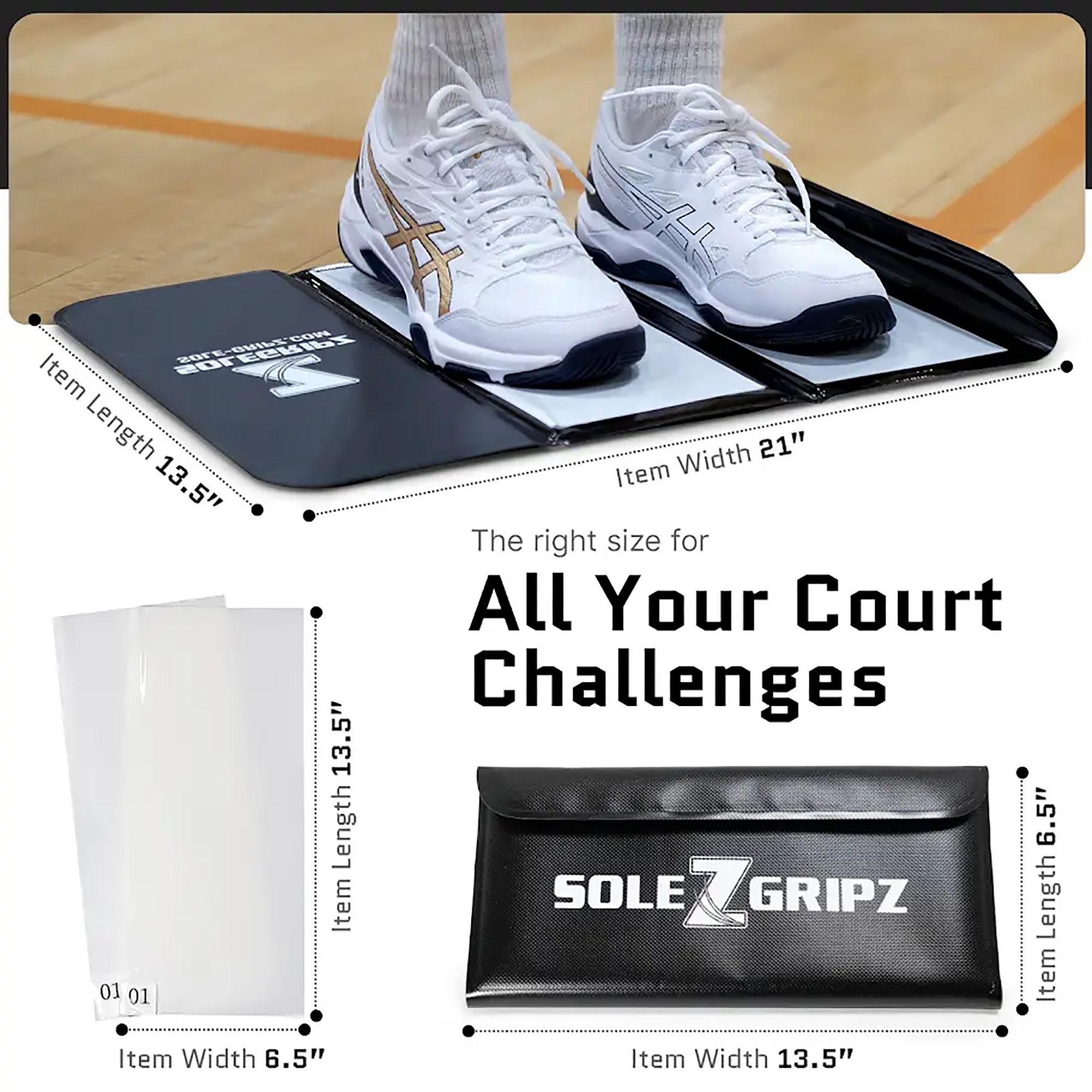 Solegripz Portable Court Traction Mat product image