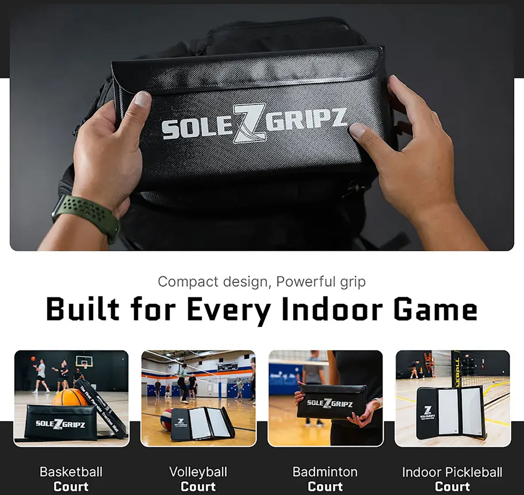 Solegripz Portable Court Traction Mat product image