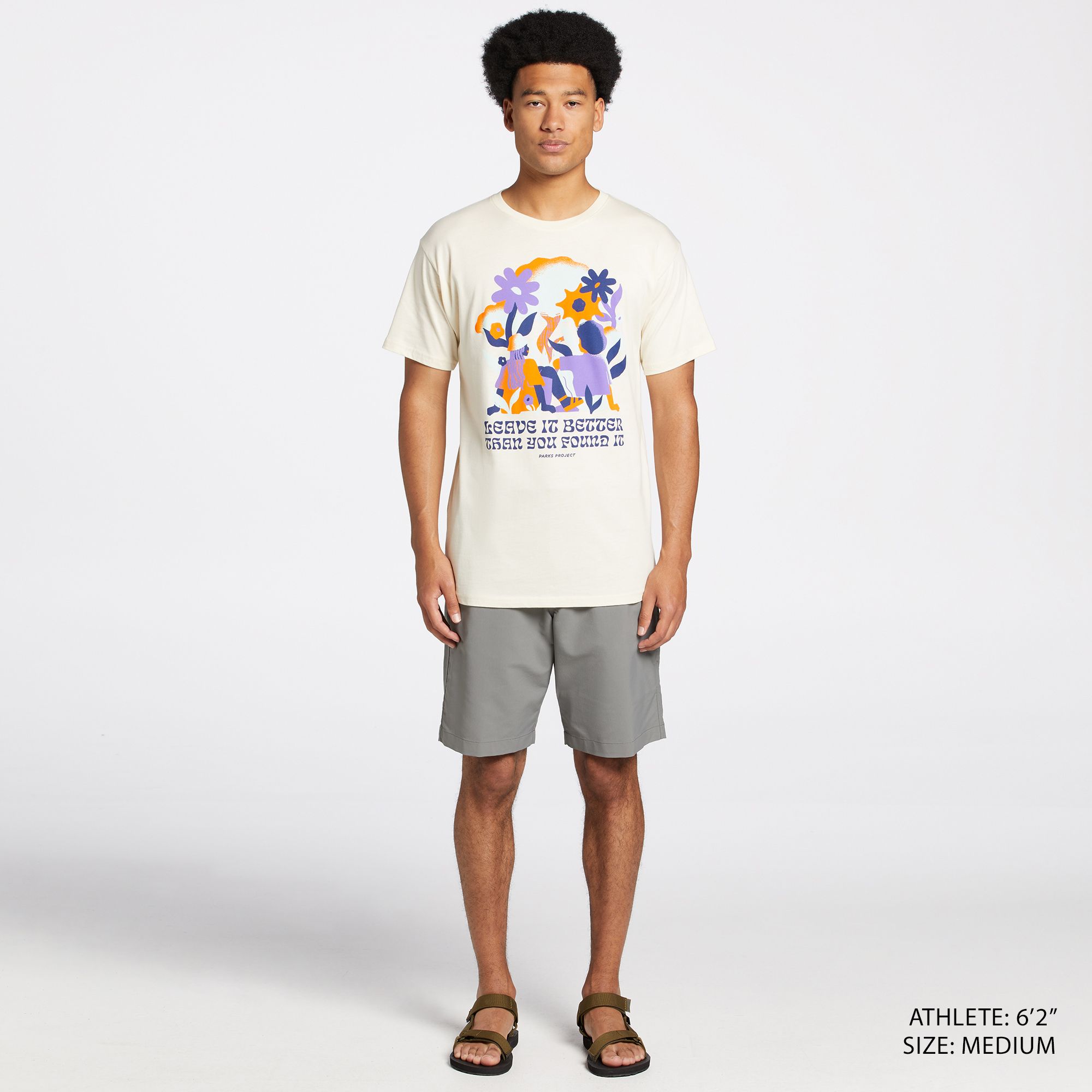 Parks Project Unisex Outdoor Afro Leave It Better Tee product image