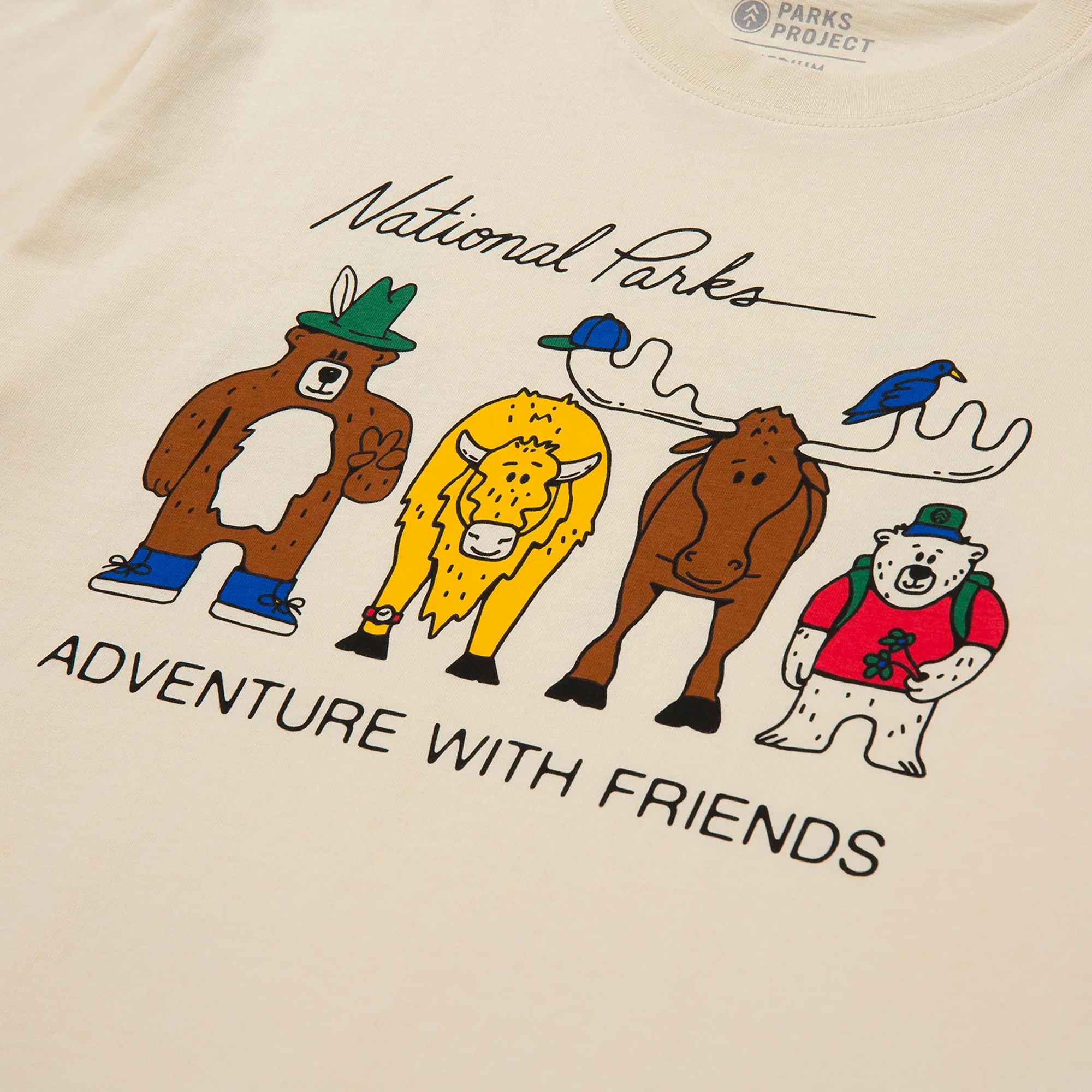 Parks Project Unisex Adventure With Friends T-Shirt product image