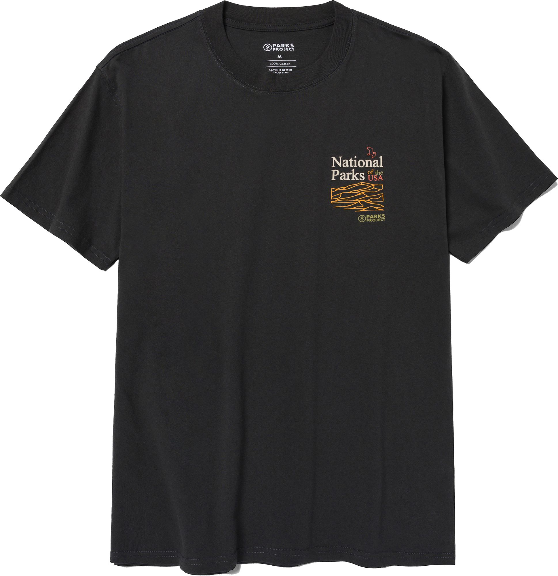 Parks Project Men's National Parks Outline Checklist Short Sleeve T-Shirt product image