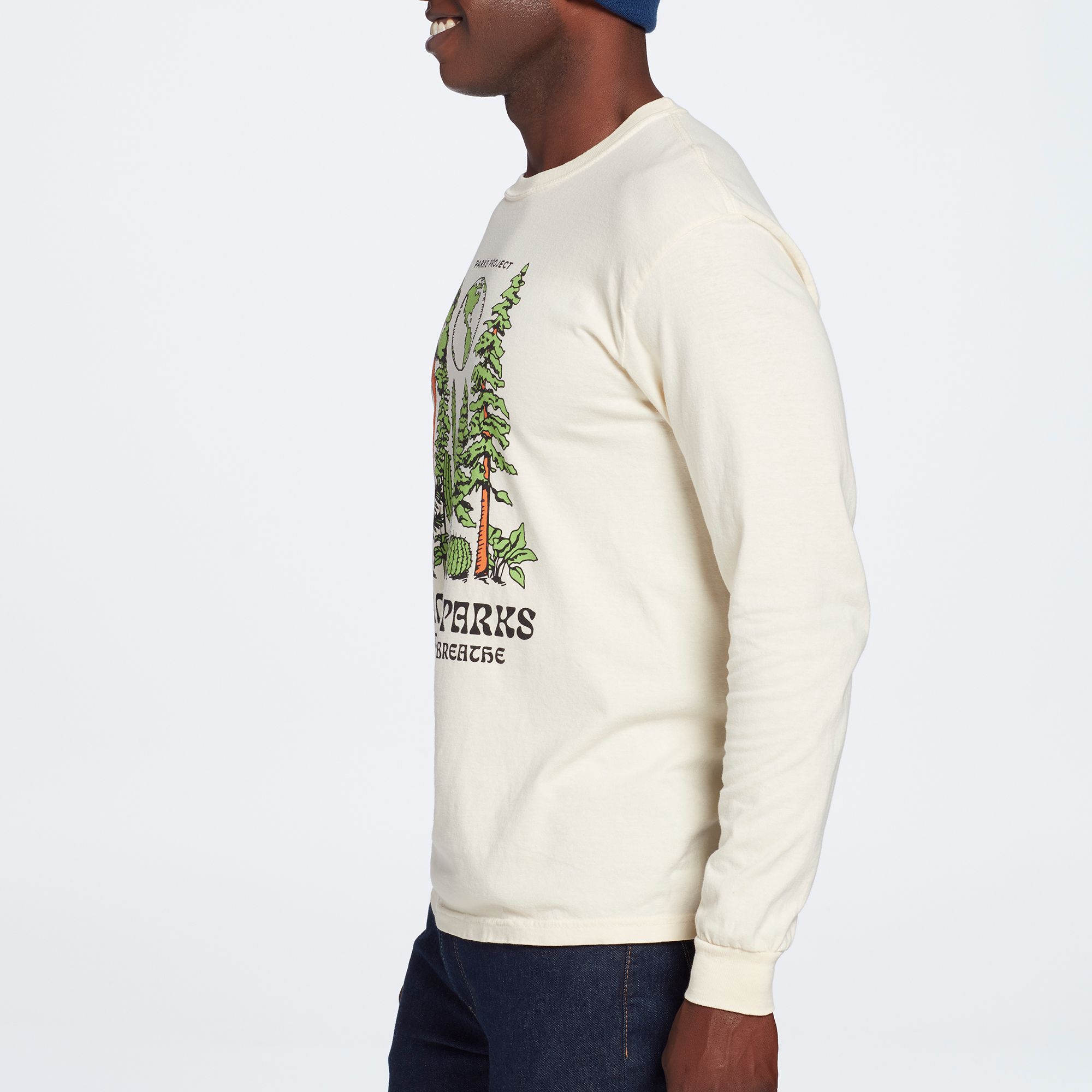 Parks Project Adult Feel The Earth Breathe Long Sleeve T-Shirt product image