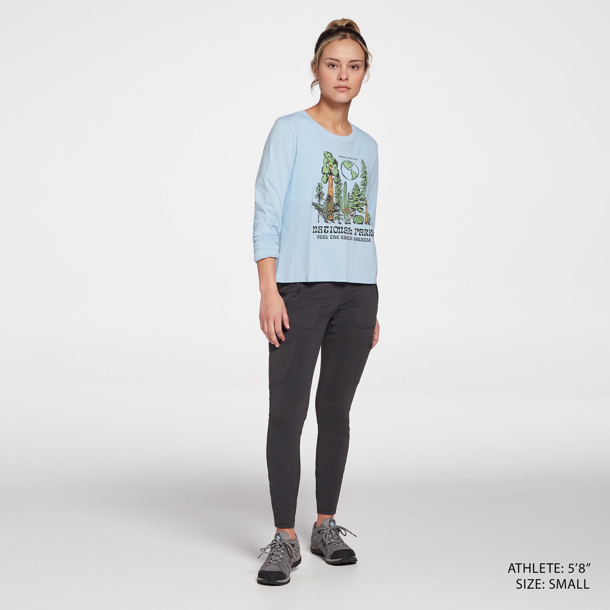 Parks Project Women's Feel The Earth Breathe Long Sleeve Graphic T-Shirt product image
