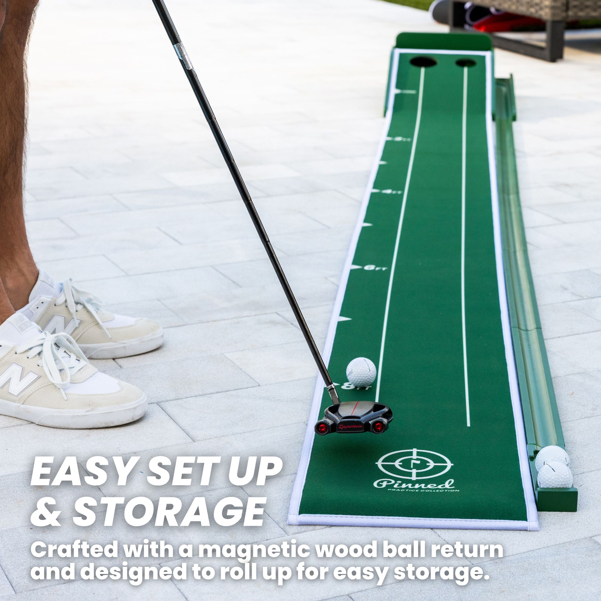 Pinned Practice Putting Mat product image