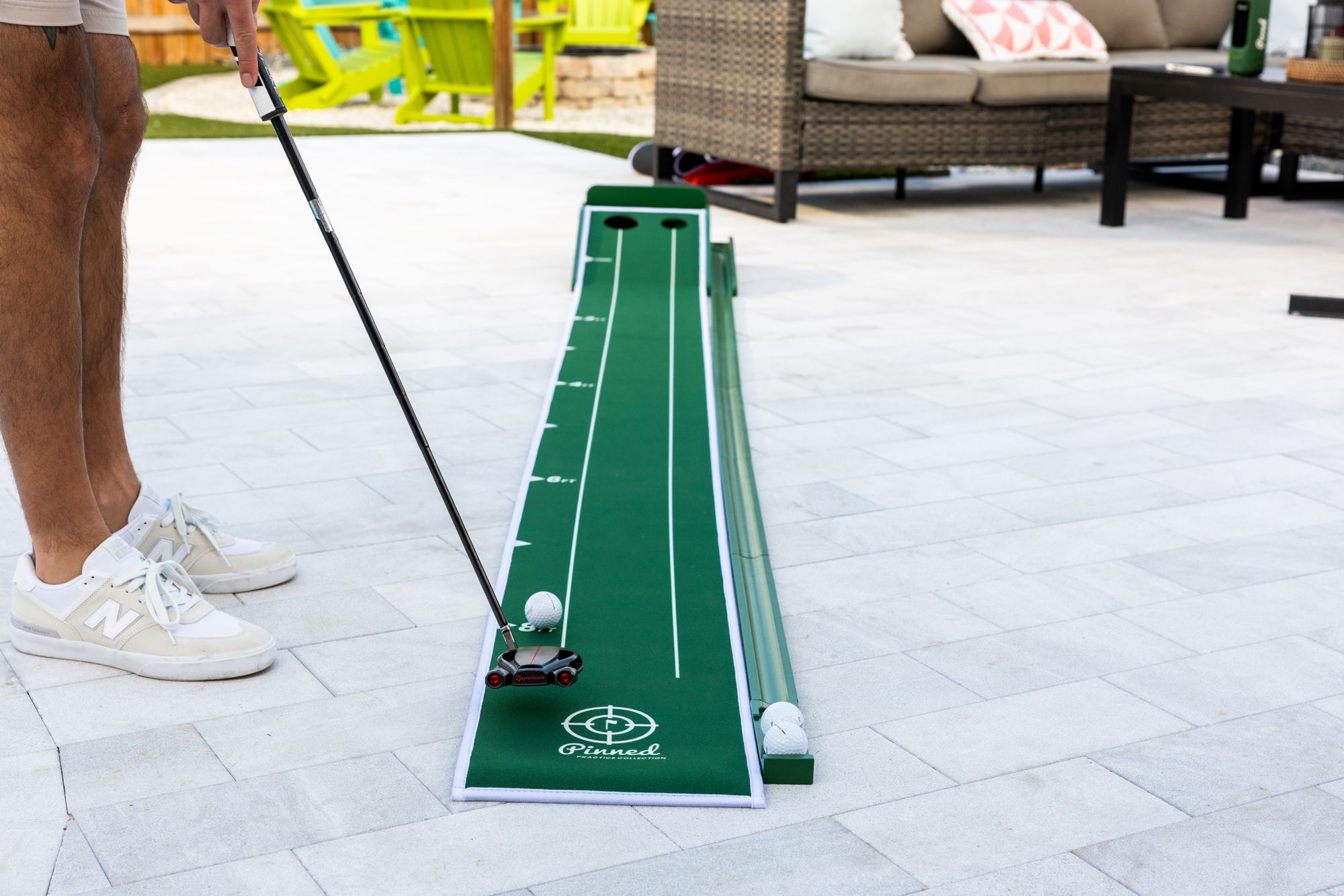 Pinned Practice Putting Mat product image