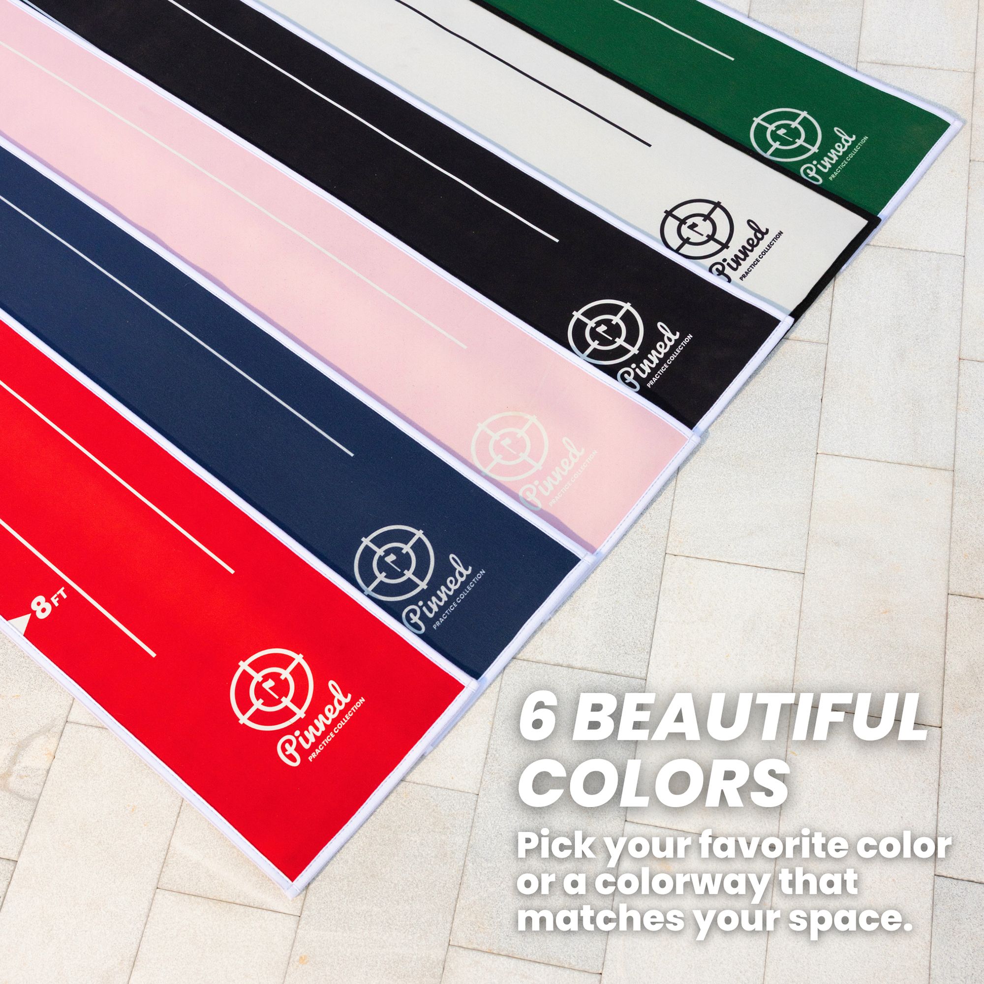 Pinned Practice Putting Mat product image