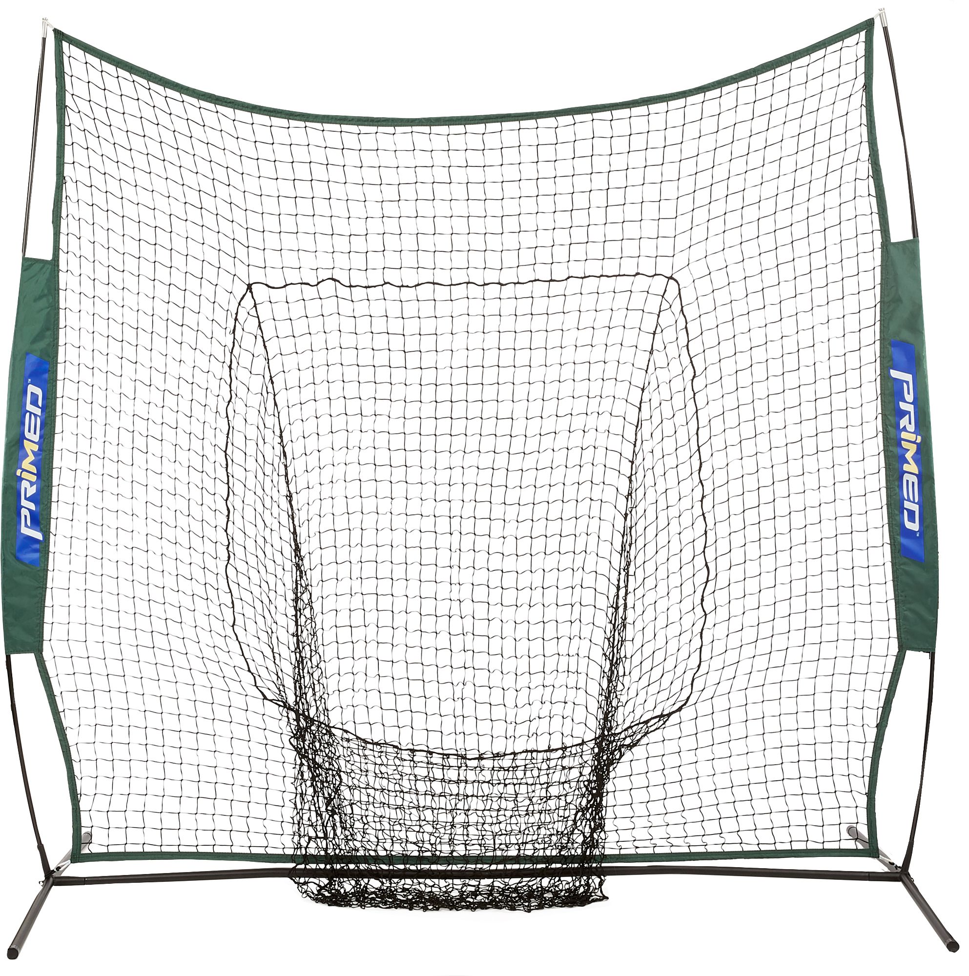 primed baseball net assembly