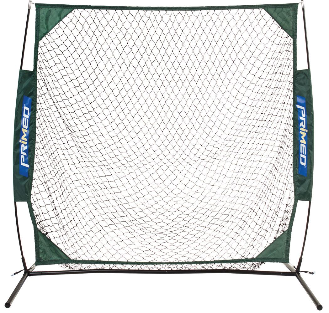 primed baseball net assembly
