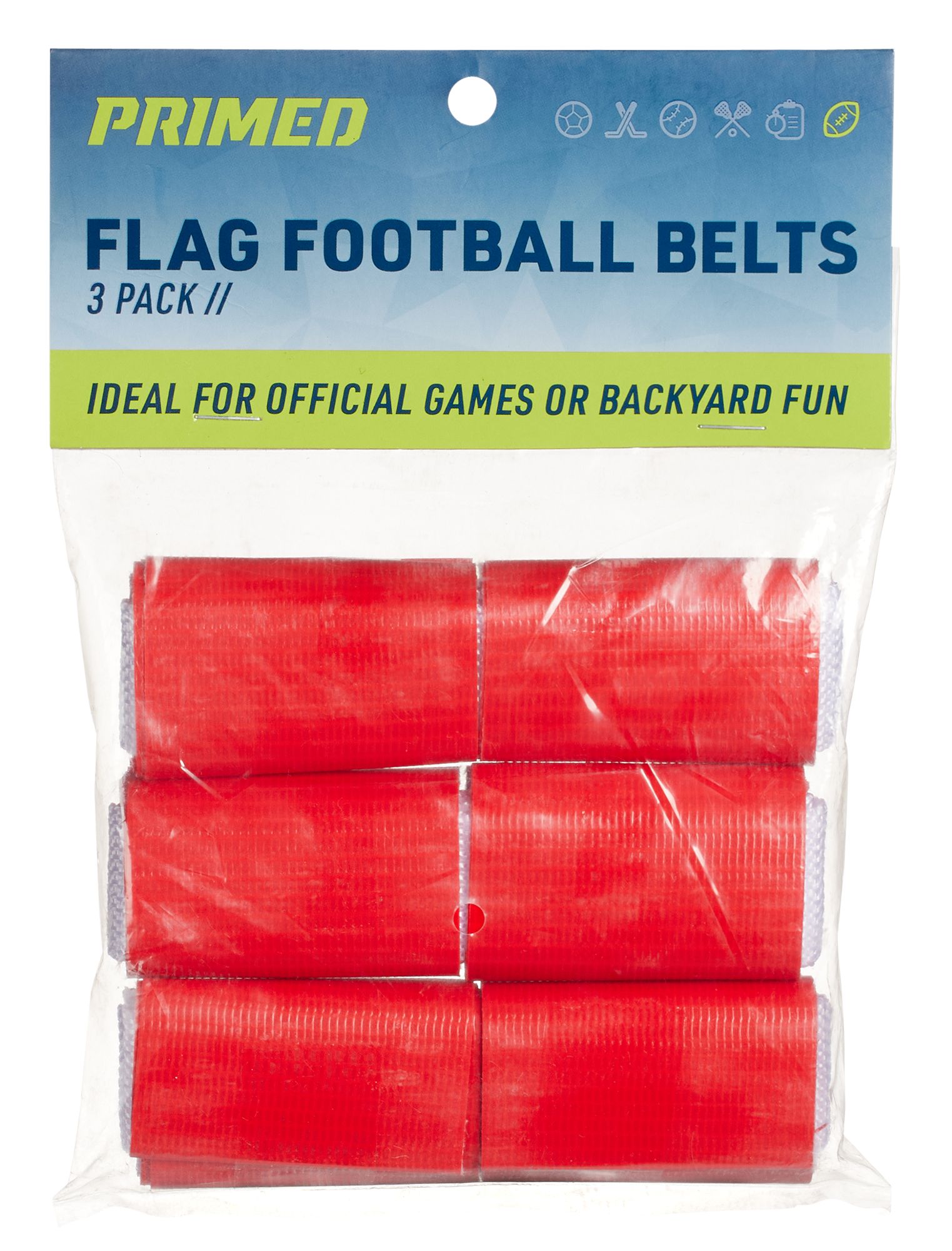 PRIMED Flag Football Belts - 3 pack product image