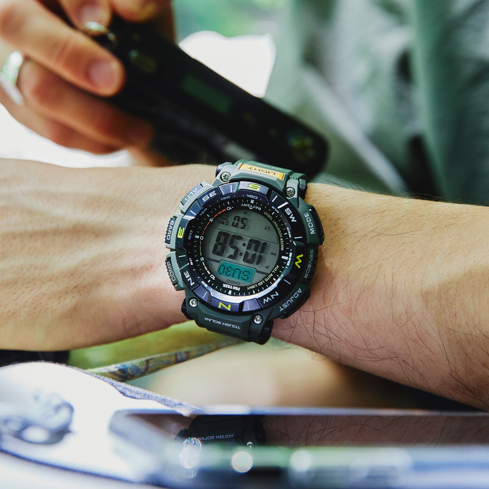 Pro Trek Triple Sensor Solar Watch product image