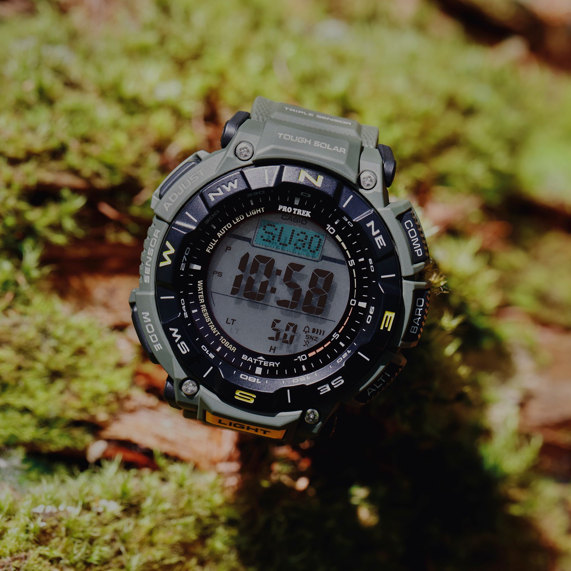 Pro Trek Triple Sensor Solar Watch product image