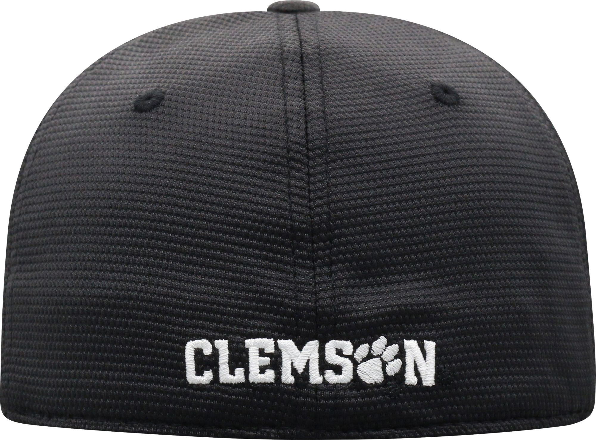 Top of the World Men's Clemson Tigers Progo 1Fit Flex Black Hat product image