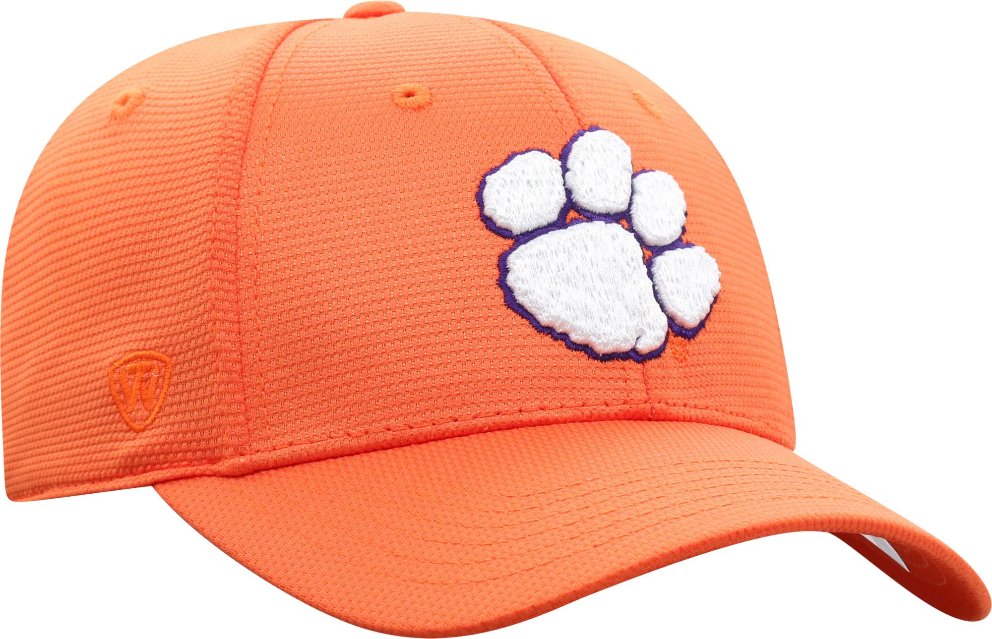 Top of the World Men's Clemson Tigers Orange Progo 1Fit Flex Hat product image