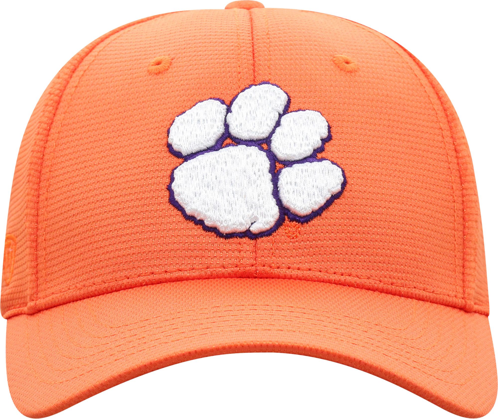 Top of the World Men's Clemson Tigers Orange Progo 1Fit Flex Hat product image