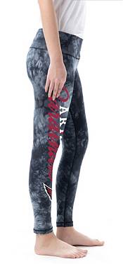 Concepts Sport Women's Arizona Cardinals Burst Tie-Dye Black Leggings product image