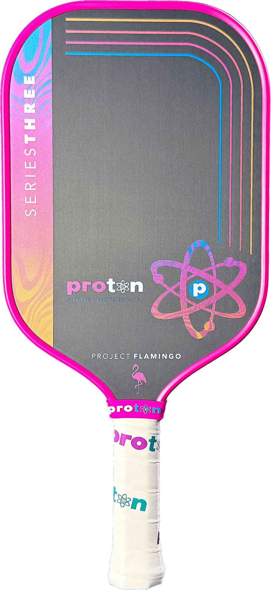 Proton Project Flamingo Pickleball Paddle Elongated 15mm product image