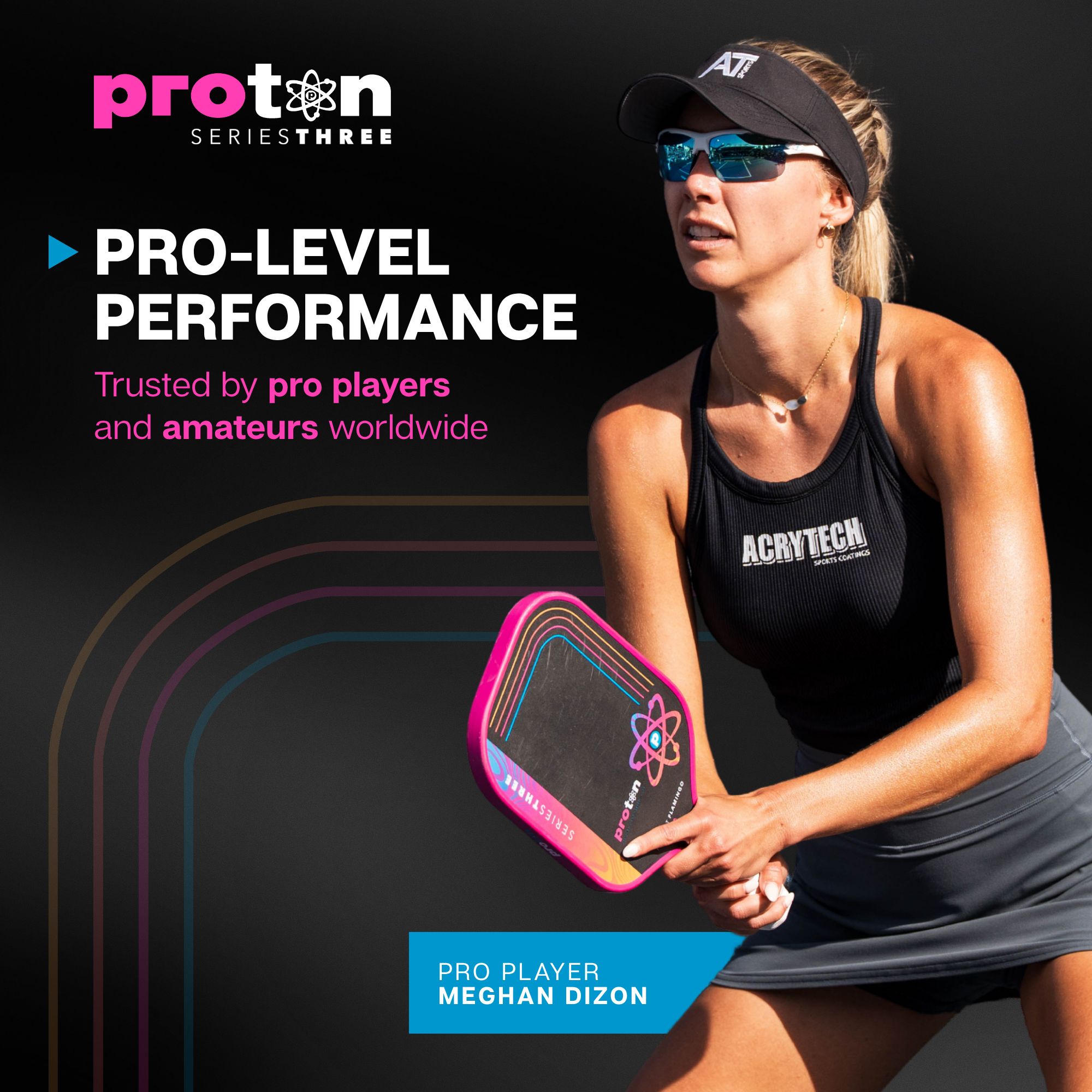 Proton Project Flamingo Pickleball Paddle Elongated 13mm product image