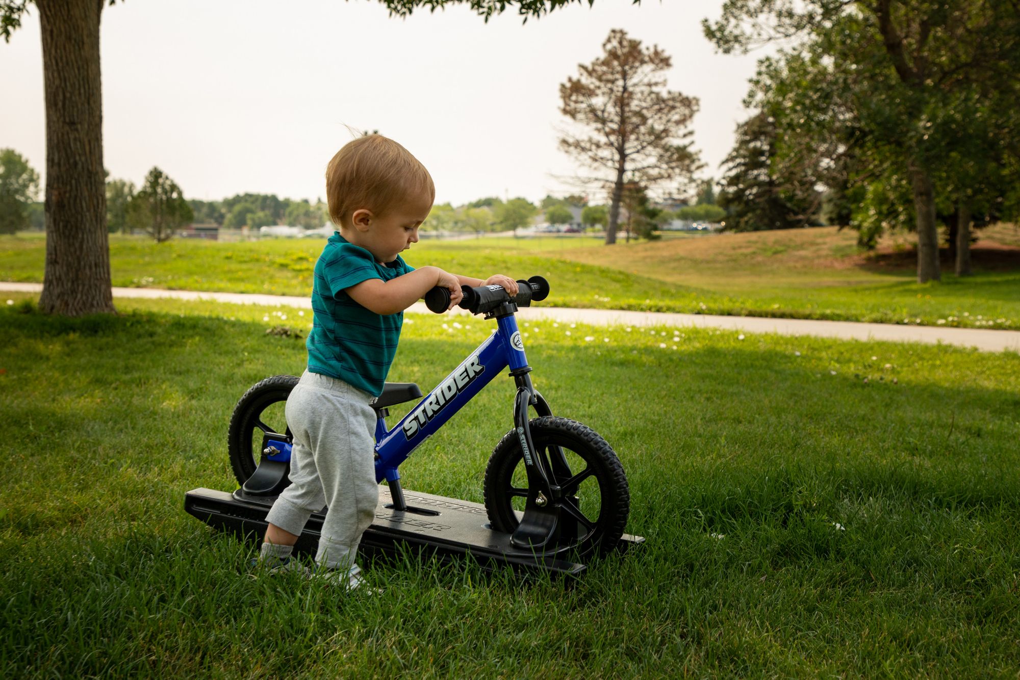 STRIDER Sport 2-in-1 12" Balance Bike and Rocking Base product image