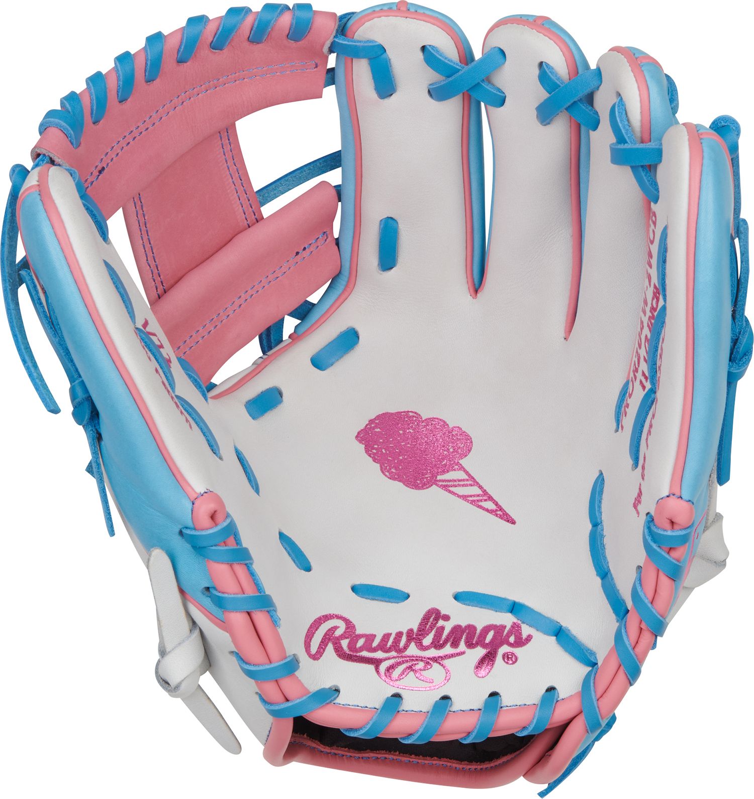 Rawlings 11.5'' Heart of the Hide R2G Cotton Candy Series Glove product image