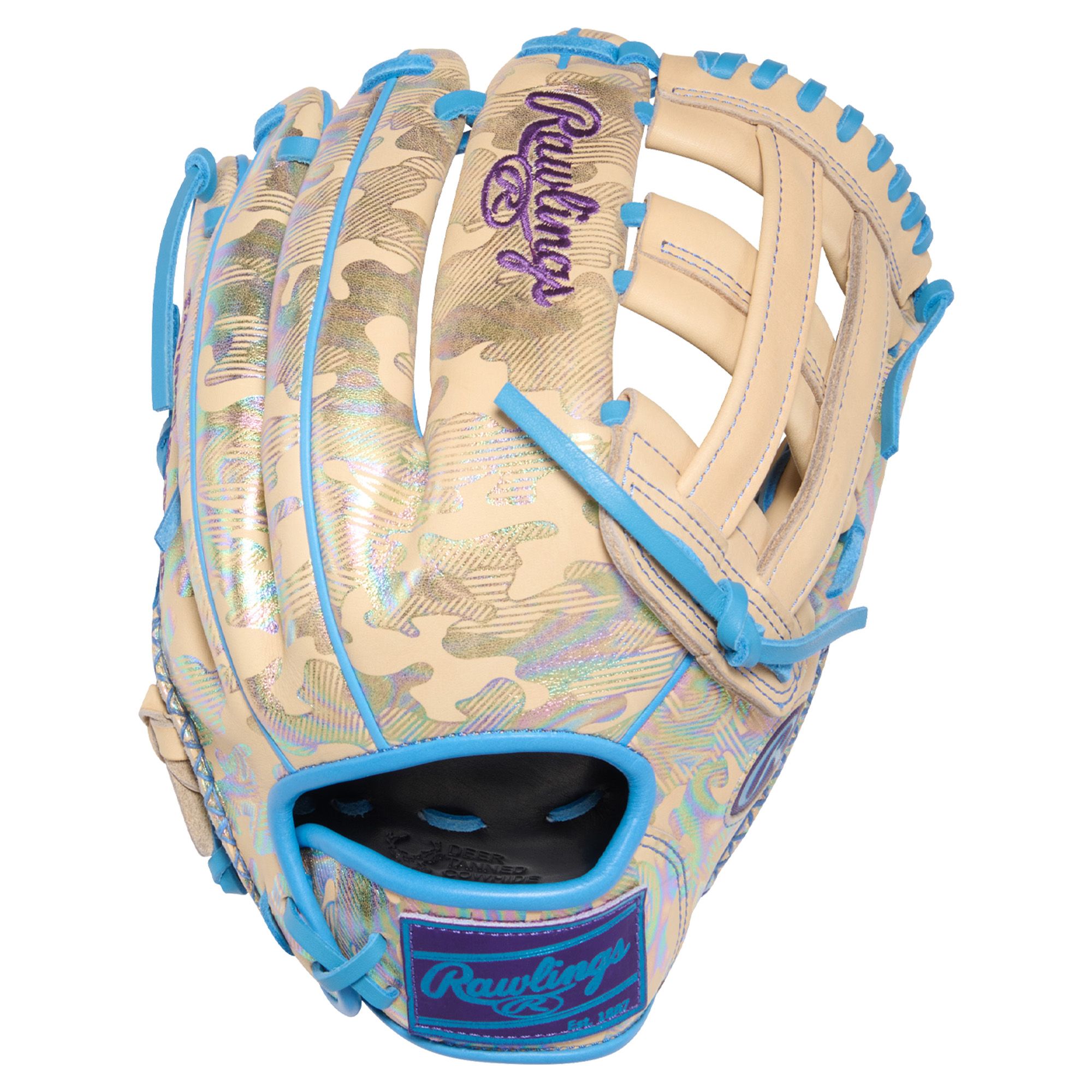 Rawlings 12.25" CS10 Heart of the Hide Series Glove - Camel/Chromatic product image