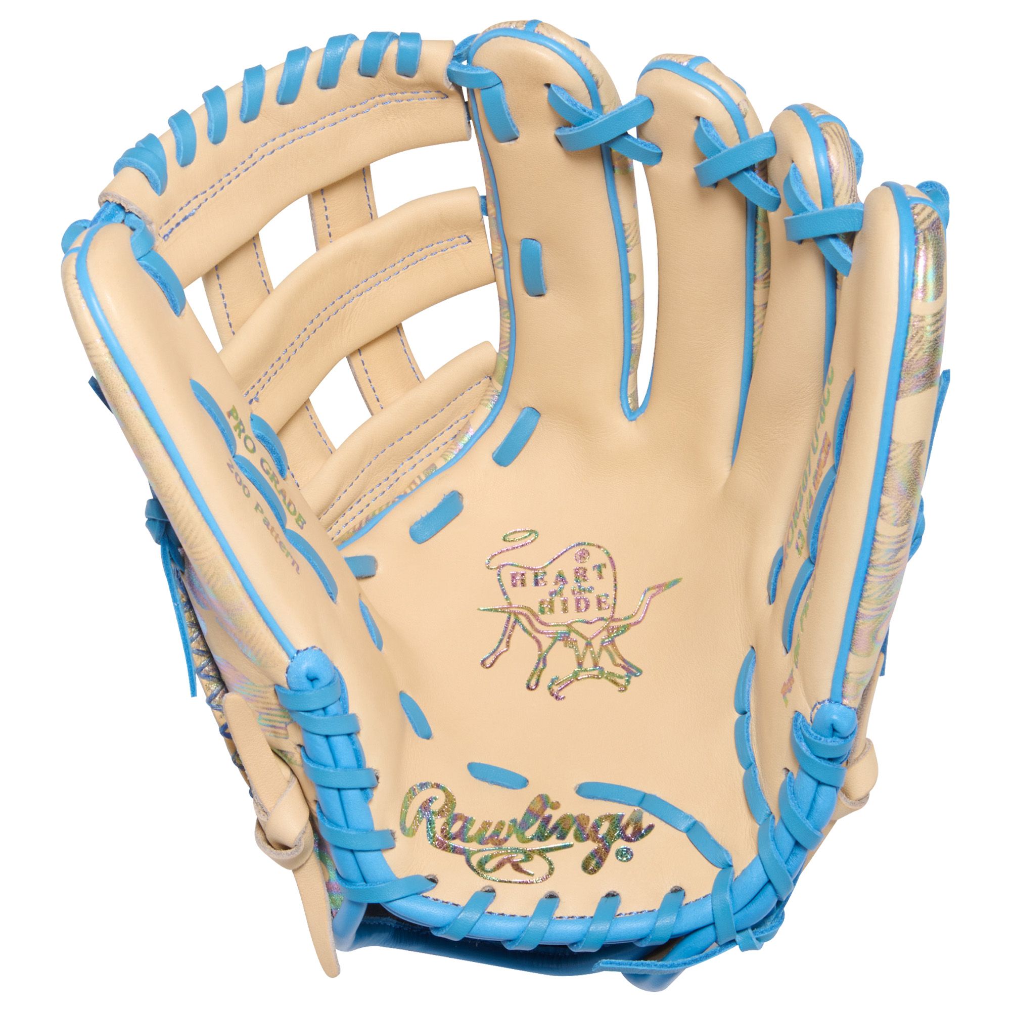 Rawlings 12.25" CS10 Heart of the Hide Series Glove - Camel/Chromatic product image