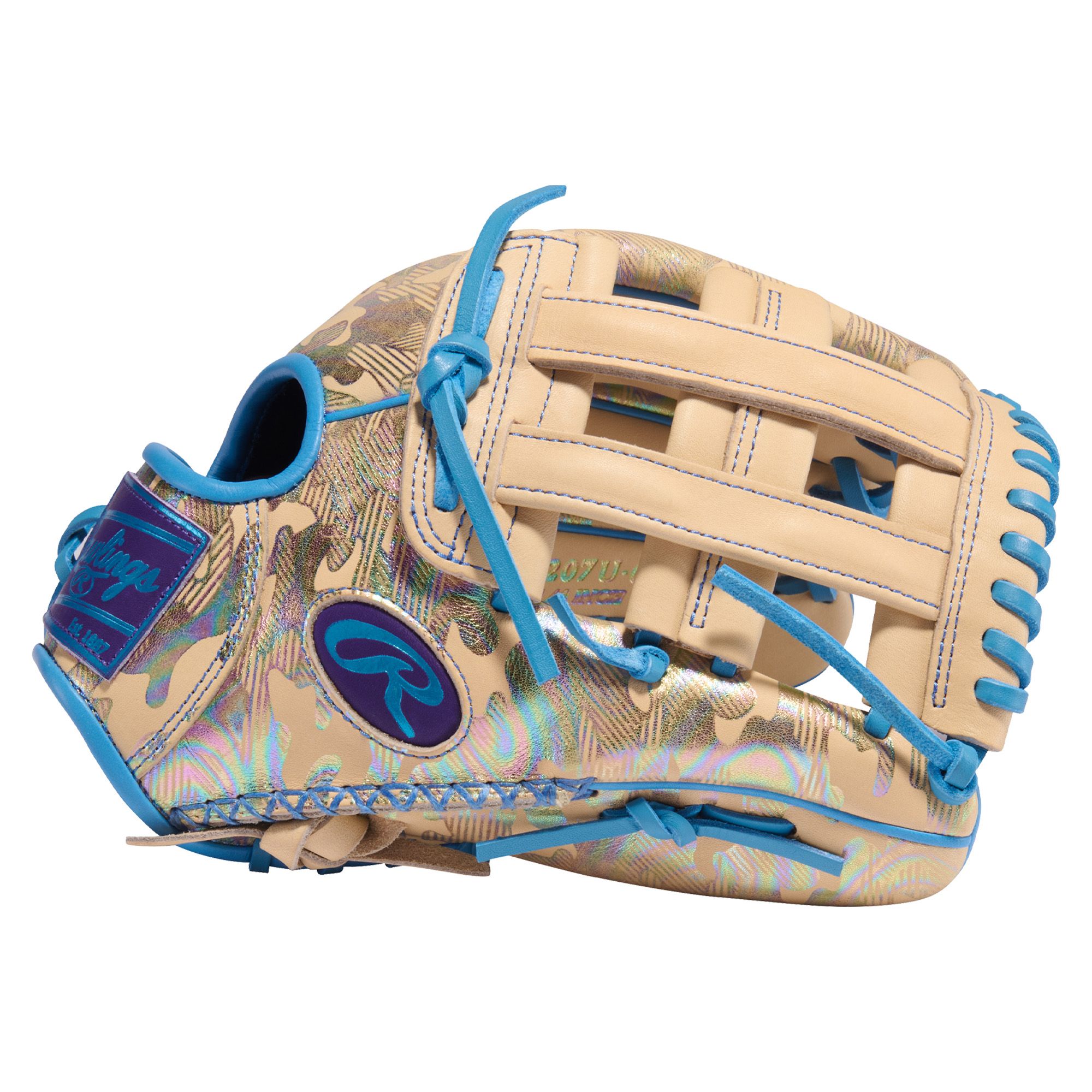 Rawlings 12.25" CS10 Heart of the Hide Series Glove - Camel/Chromatic product image
