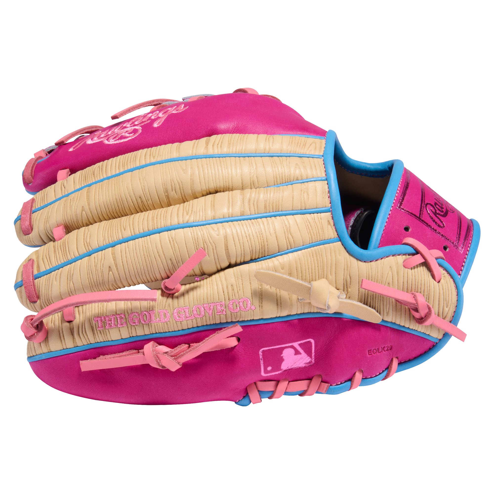 Rawlings 11.5" Color Sync 10 Heart of the Hide Series Glove - Camel/Berry product image