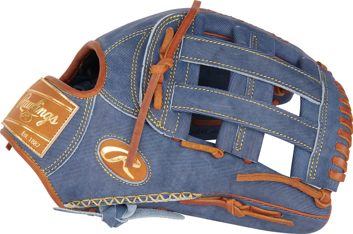 Rawlings 12.75'' Heart of the Hide "Denim" Pro Label Series Glove 2025 product image