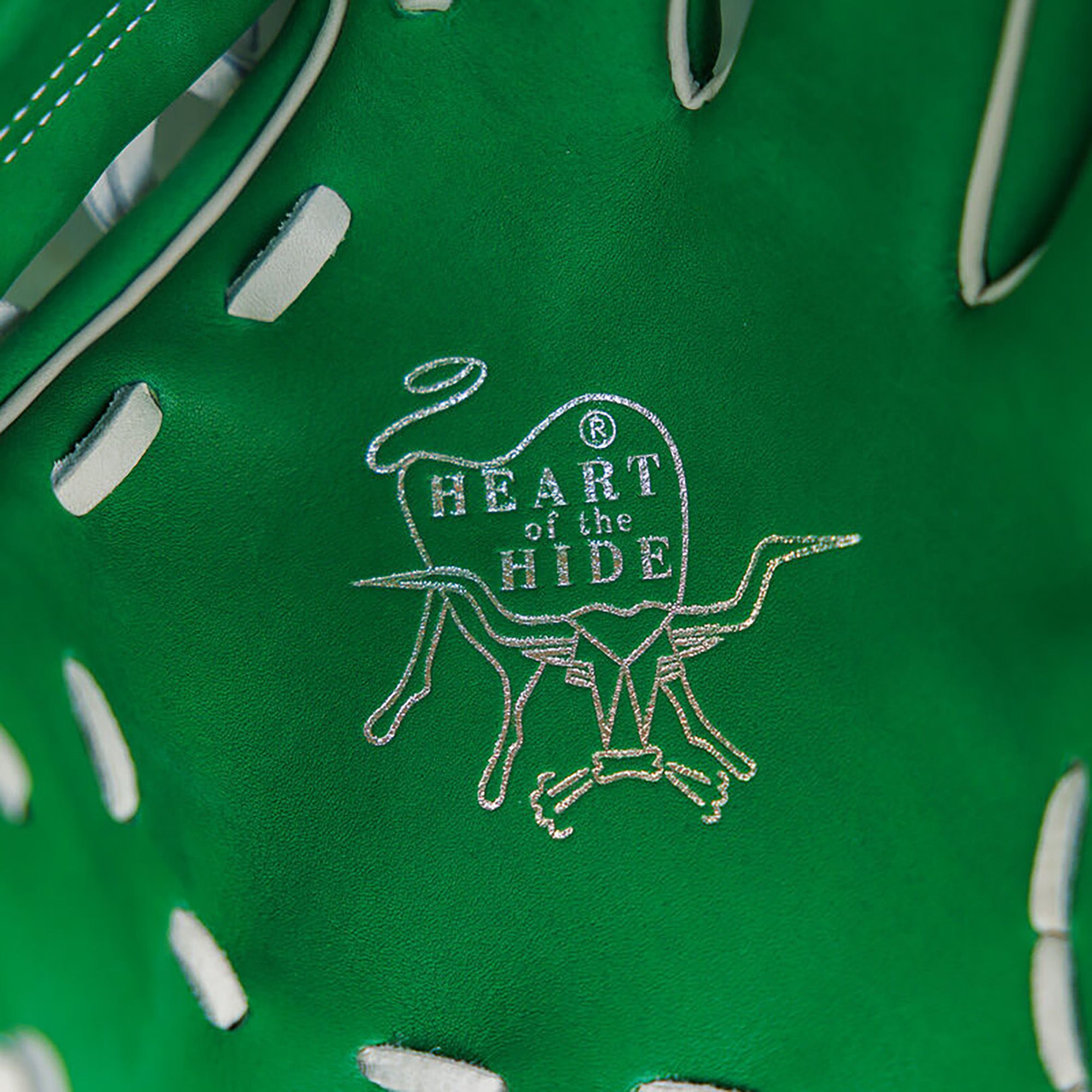 Rawlings Heart of the Hide Men's 11.5-Inch Kelly Green Infield Baseball Glove product image
