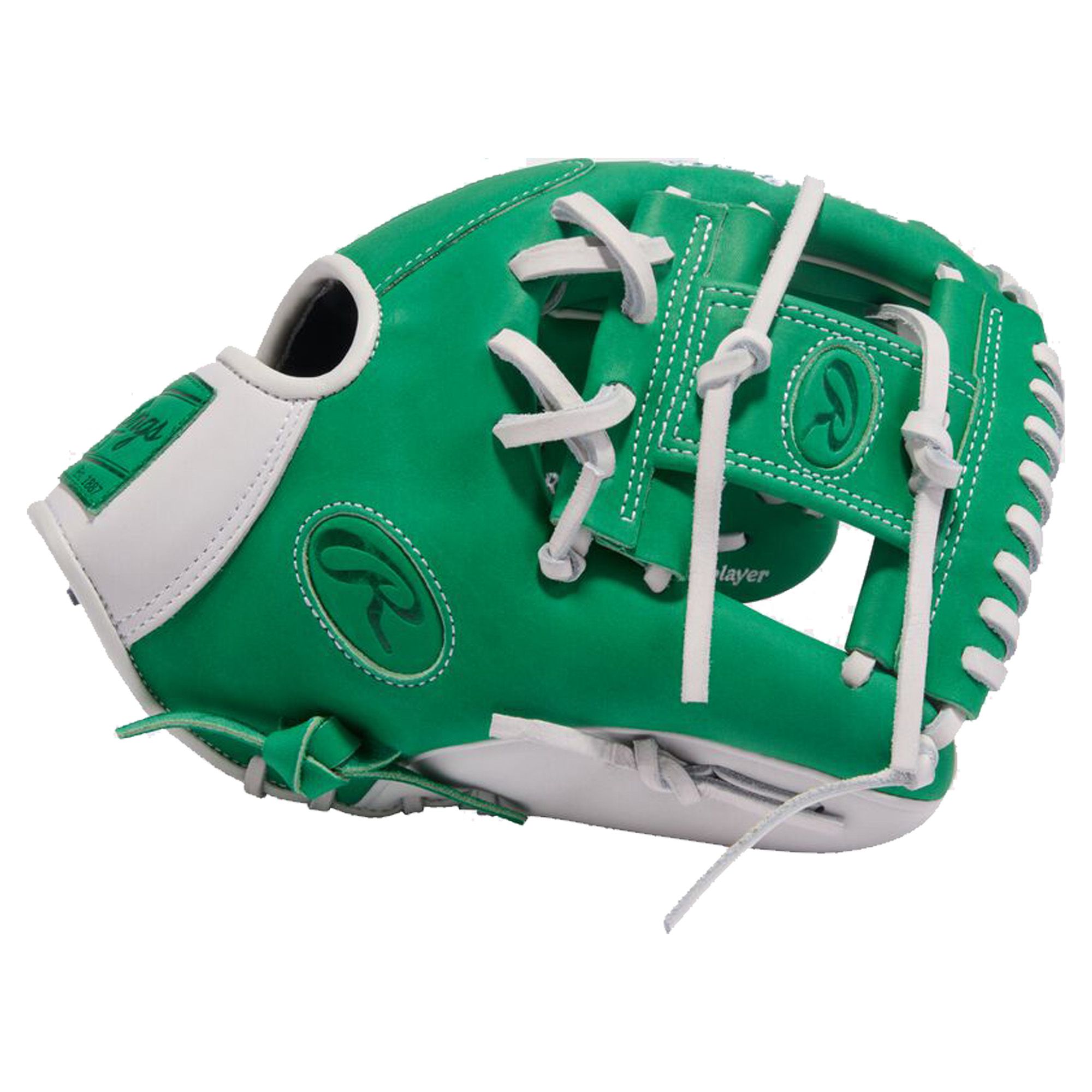 Rawlings Heart of the Hide Men's 11.5-Inch Kelly Green Infield Baseball Glove product image