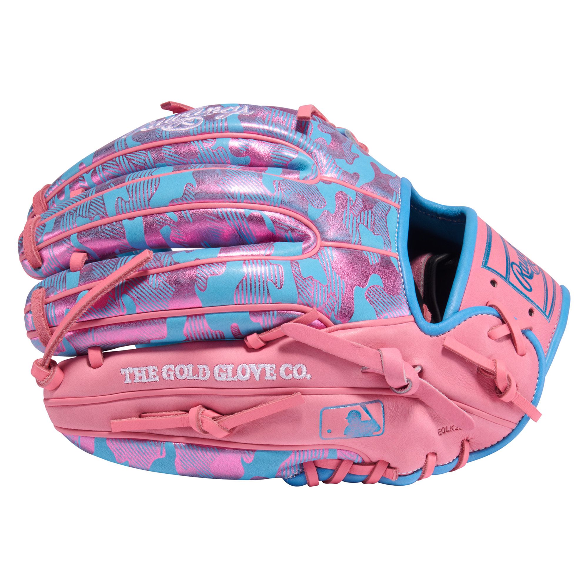Rawlings 11.75" Color Sync 10 Heart of the Hide Series Glove - Blue/Pink product image