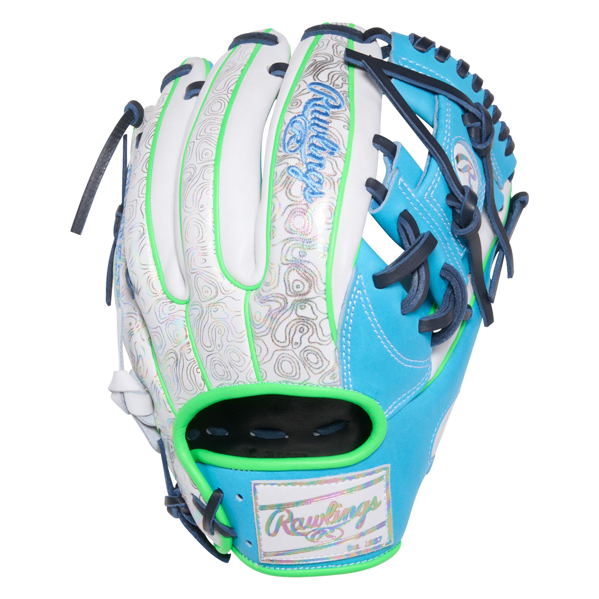 Rawlings 11.5" Color Sync 10 Heart of the Hide Series Glove - Blue/White product image