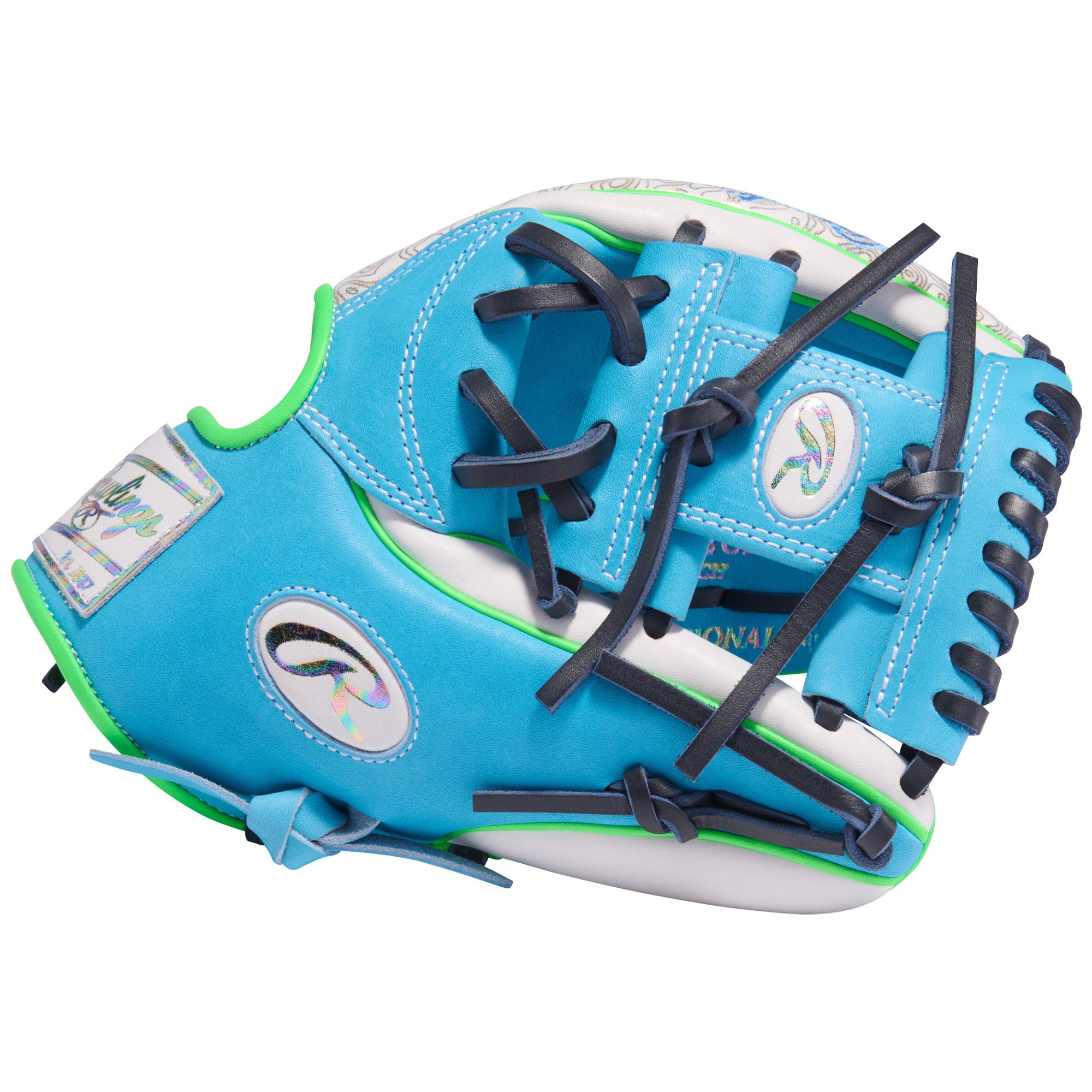 Rawlings 11.5" Color Sync 10 Heart of the Hide Series Glove - Blue/White product image