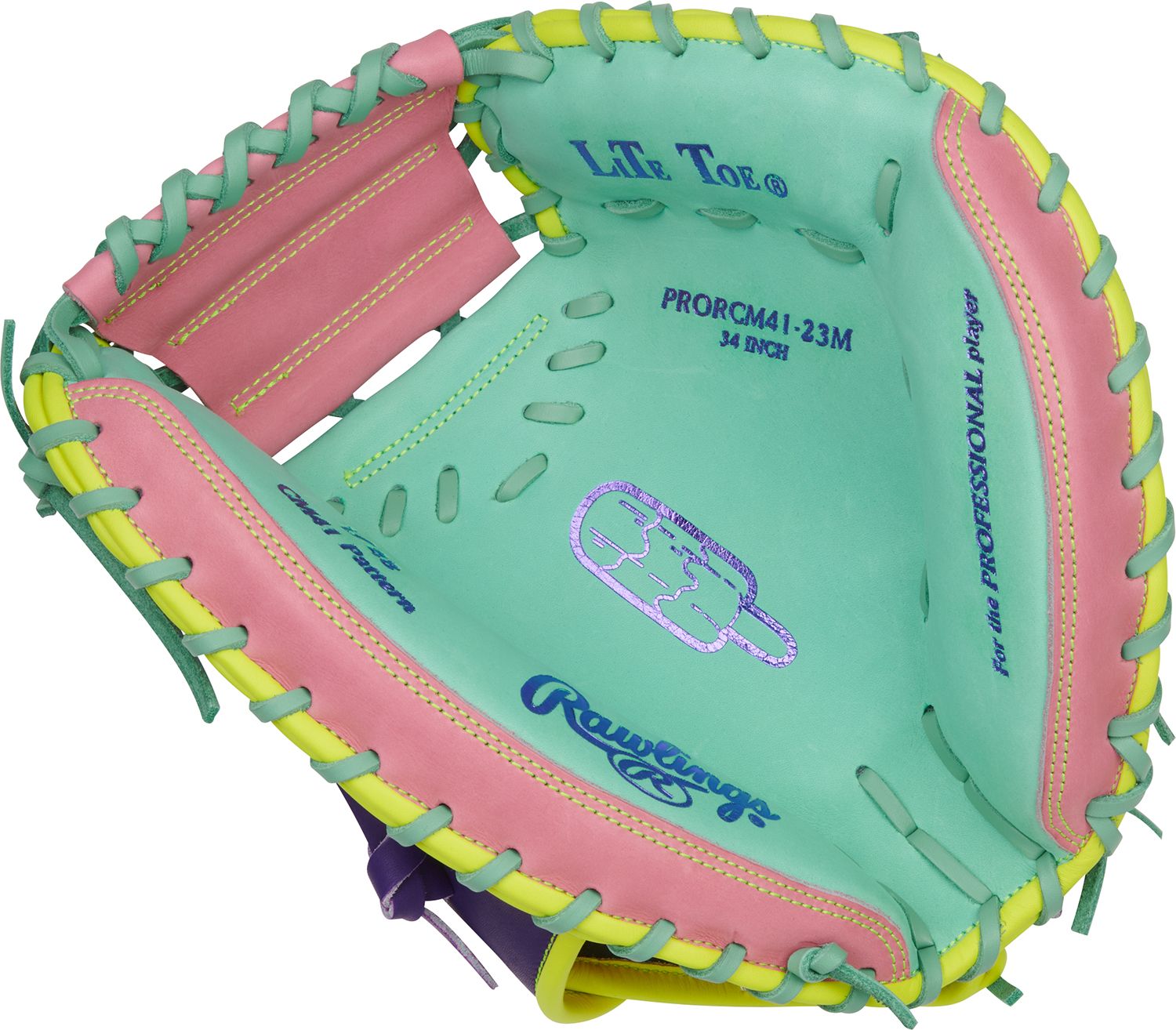 Rawlings 34" Heart of the Hide Fro-Glo Series Catcher's Mitt product image