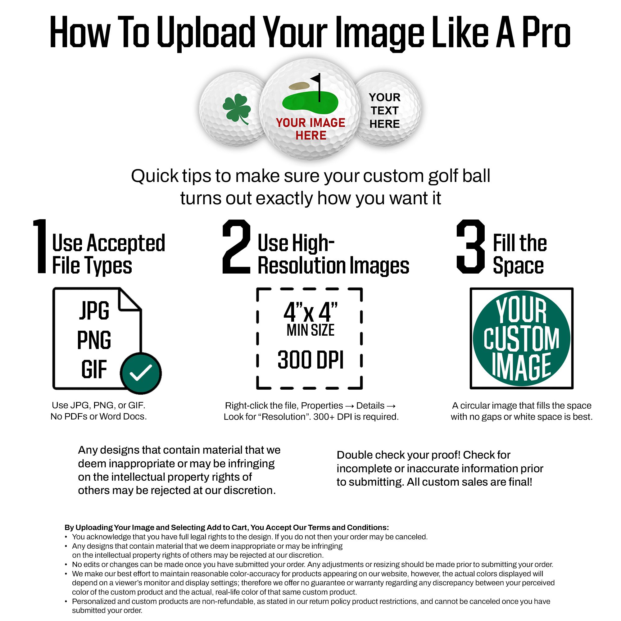 Titleist 2025 Pro V1x Personalized Golf Balls product image