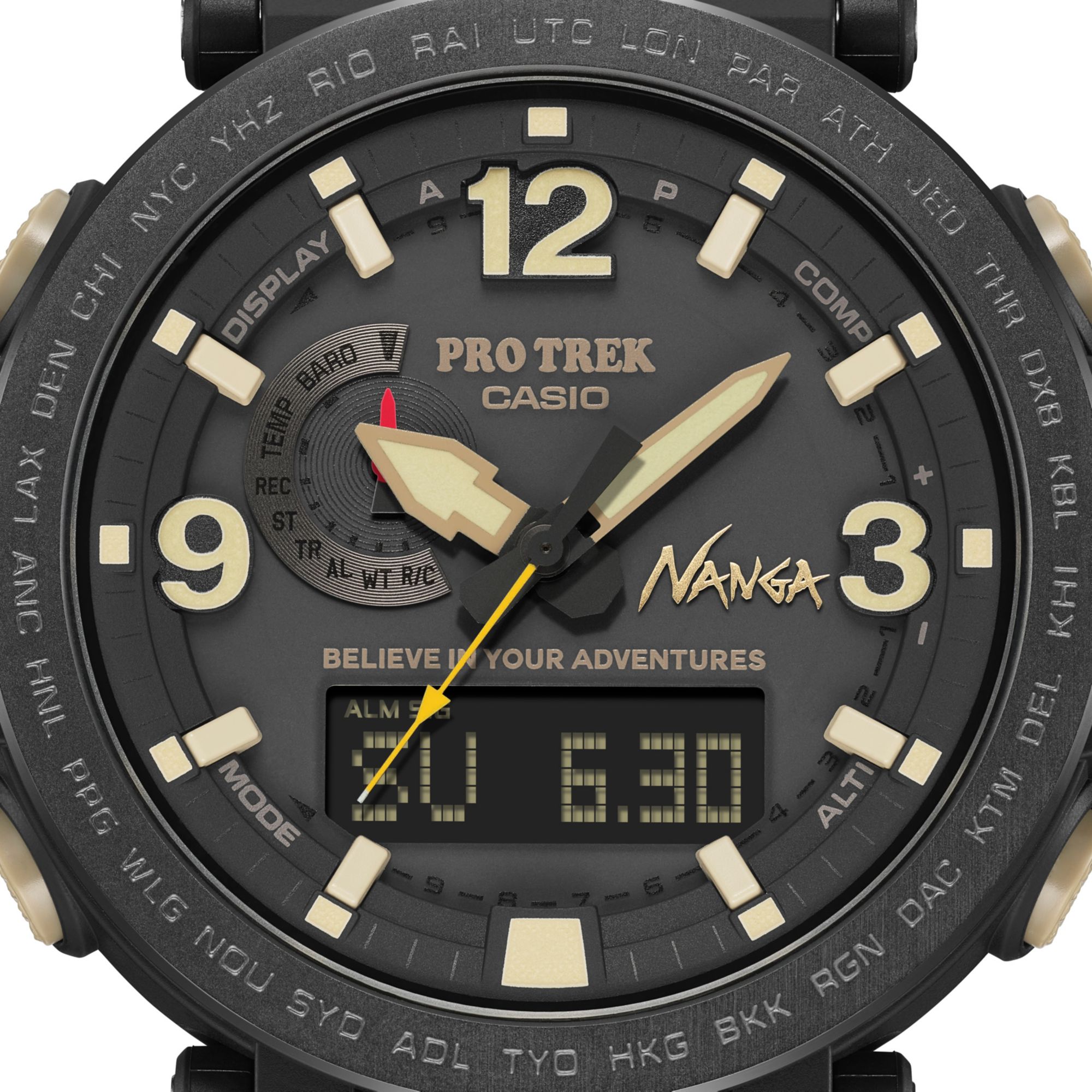 Casio Pro Trek x NANGA Outdoor Watch