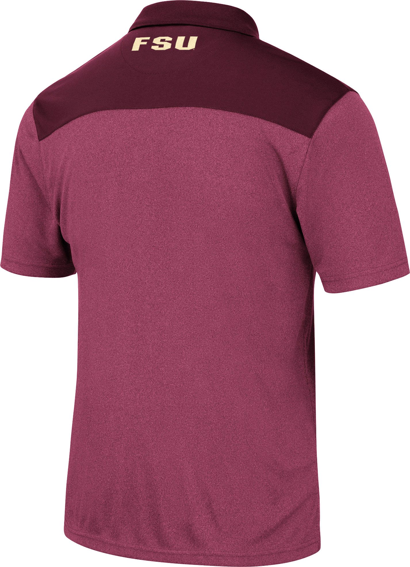 Colosseum Men's Florida State Seminoles Maroon Links Polo product image