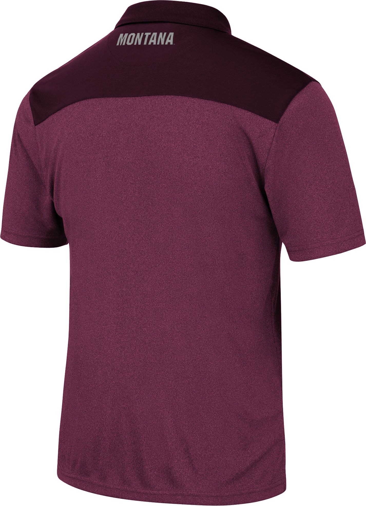 Colosseum Men's Montana Grizzlies Maroon Links Polo product image