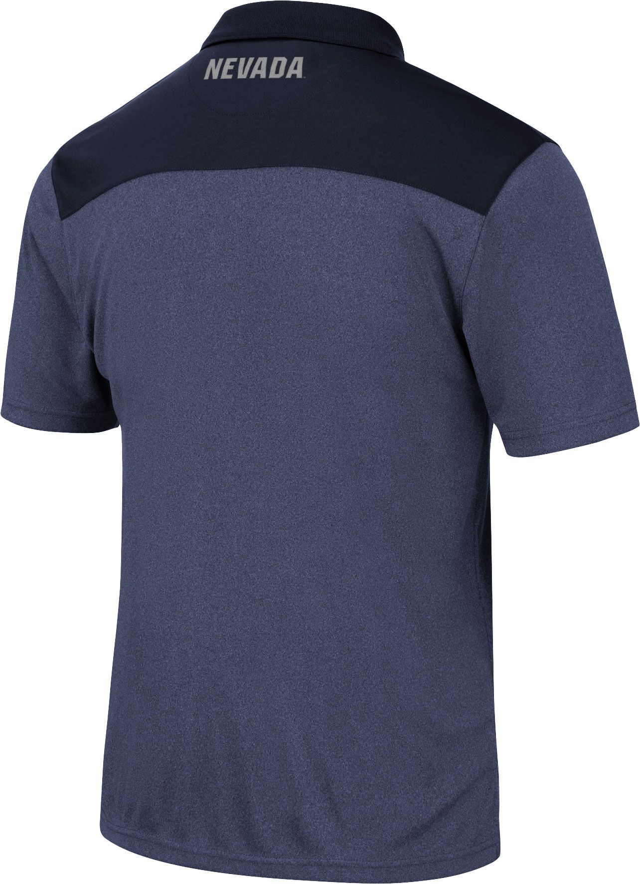 Colosseum Men's Nevada Wolf Pack Blue Links Polo product image