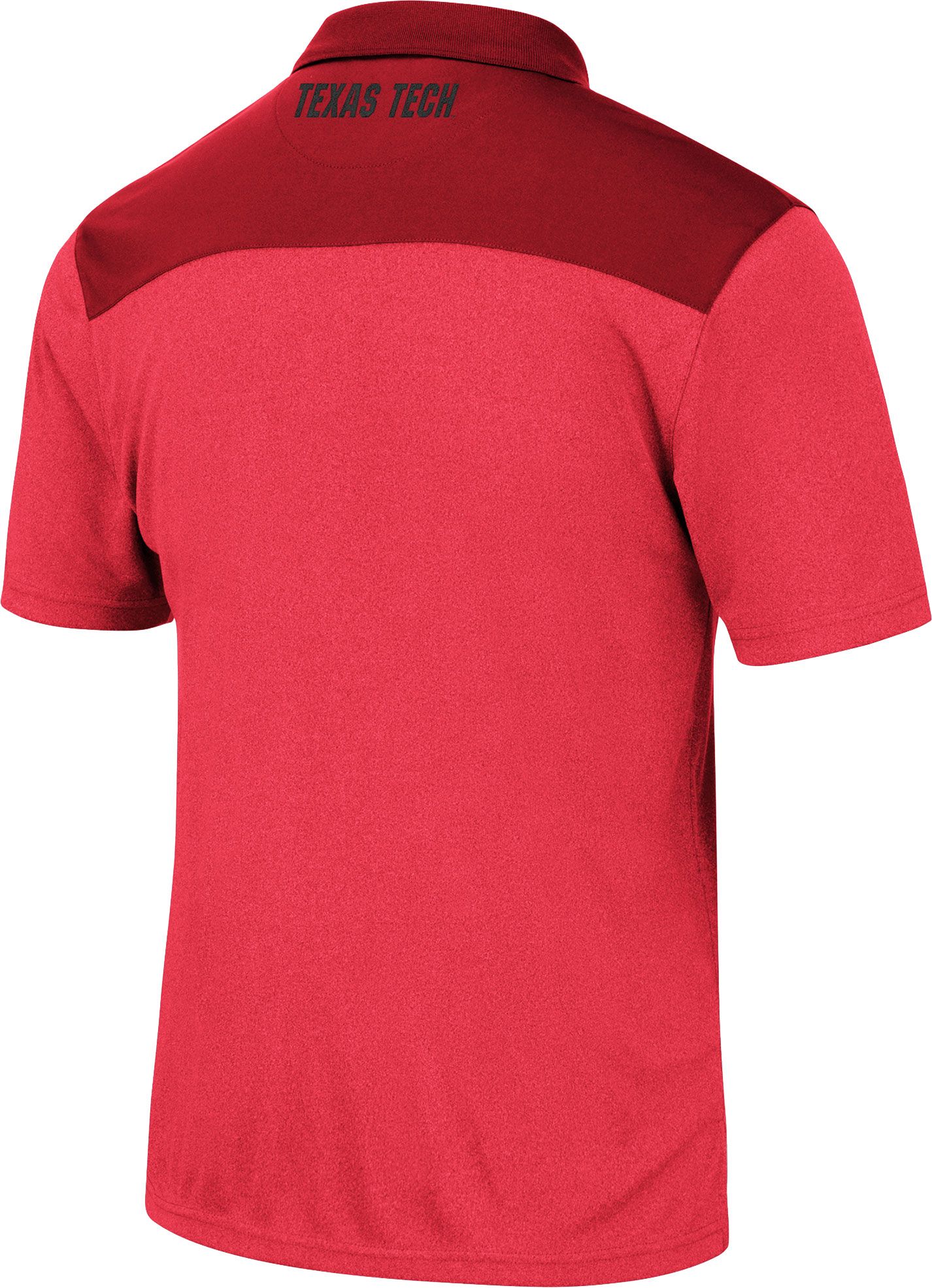 Colosseum Men's Texas Tech Red Raiders Red Links Polo product image
