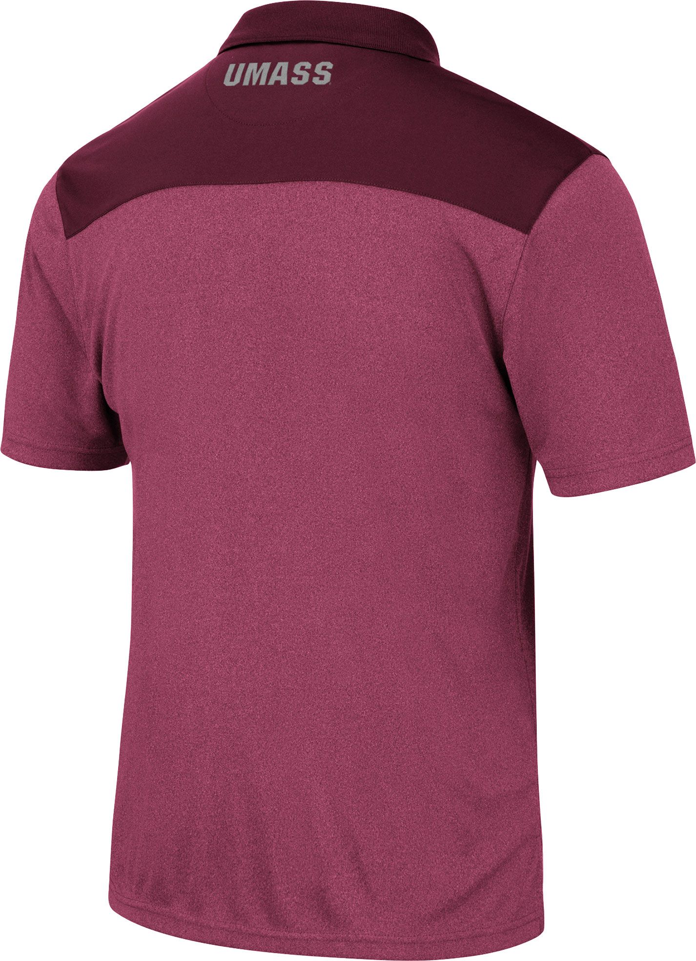 Colosseum Men's UMass Minutemen Maroon Links Polo product image