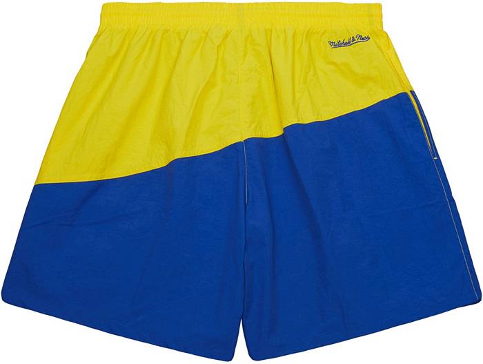 Mitchell and Ness Adult Golden State Warriors Utility Shorts
