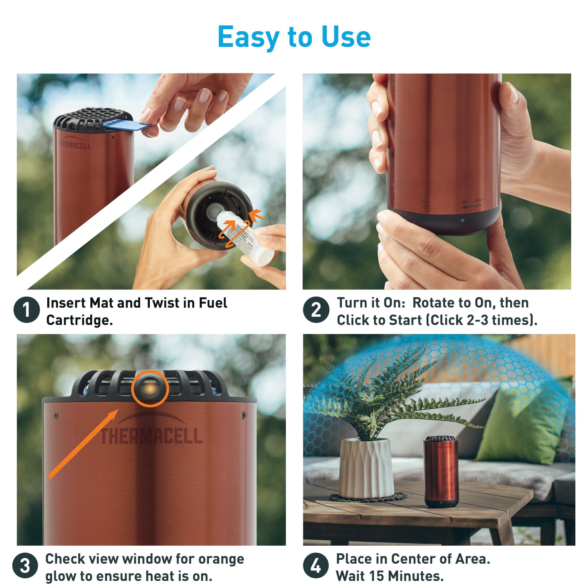 Thermacell Patio Shield Mosquito Repeller product image