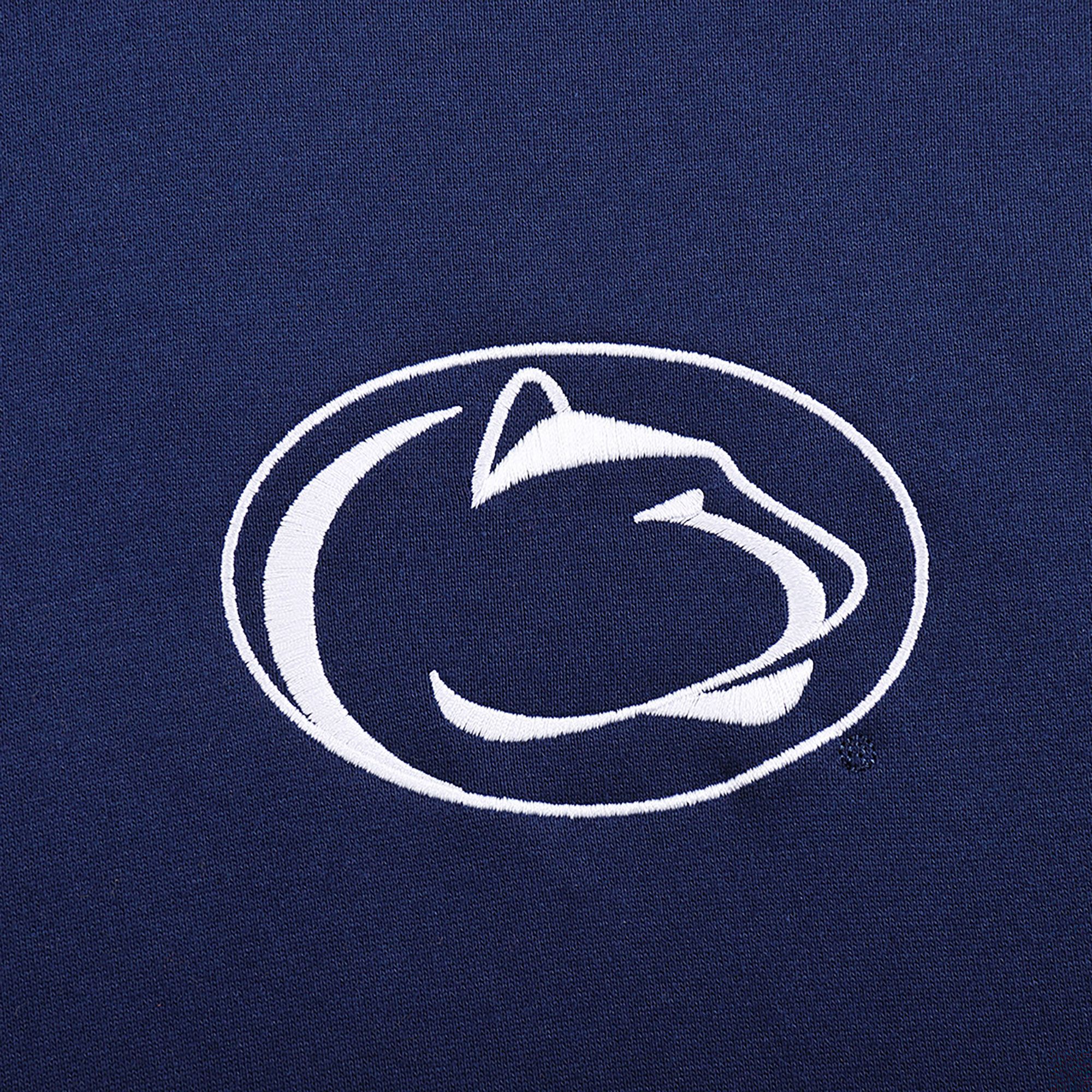 Homefield Adult Penn State Nittany Lions Navy Tri-Stripe Crew Pullover Sweatshirt product image